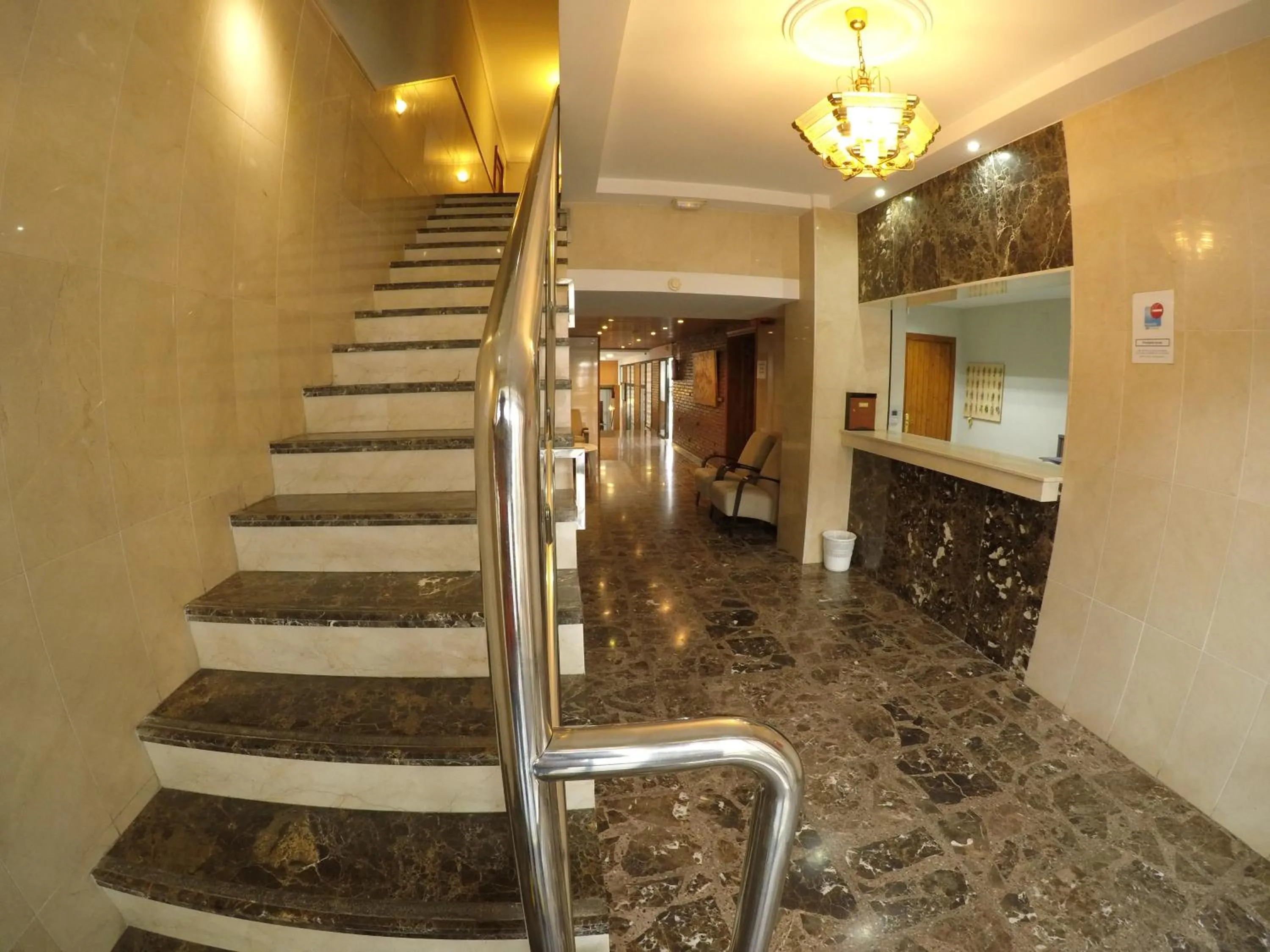 Lobby or reception in Hotel Complejo Los Rosales