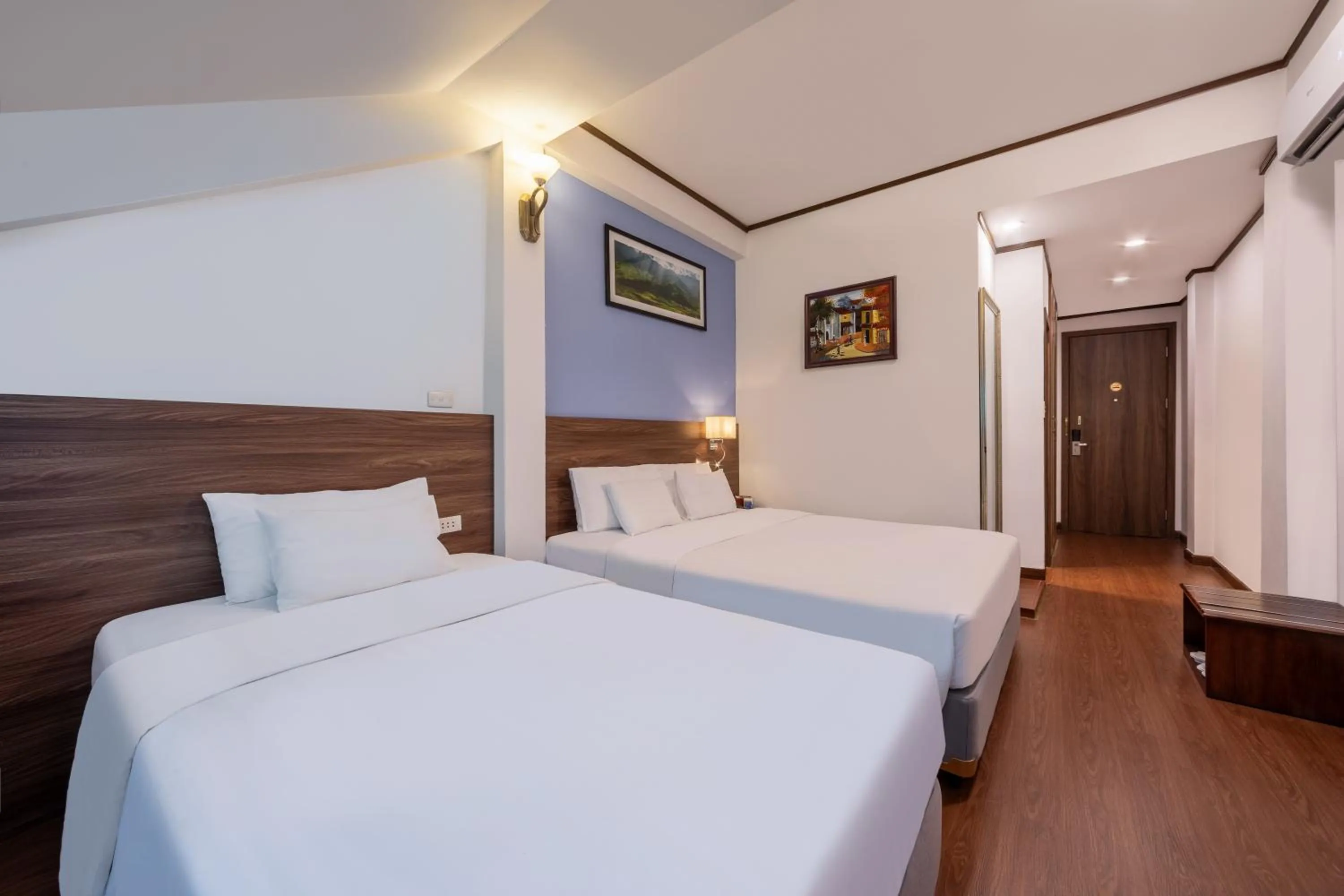 Bed in A25 Hotel - 26 Hàng Nón