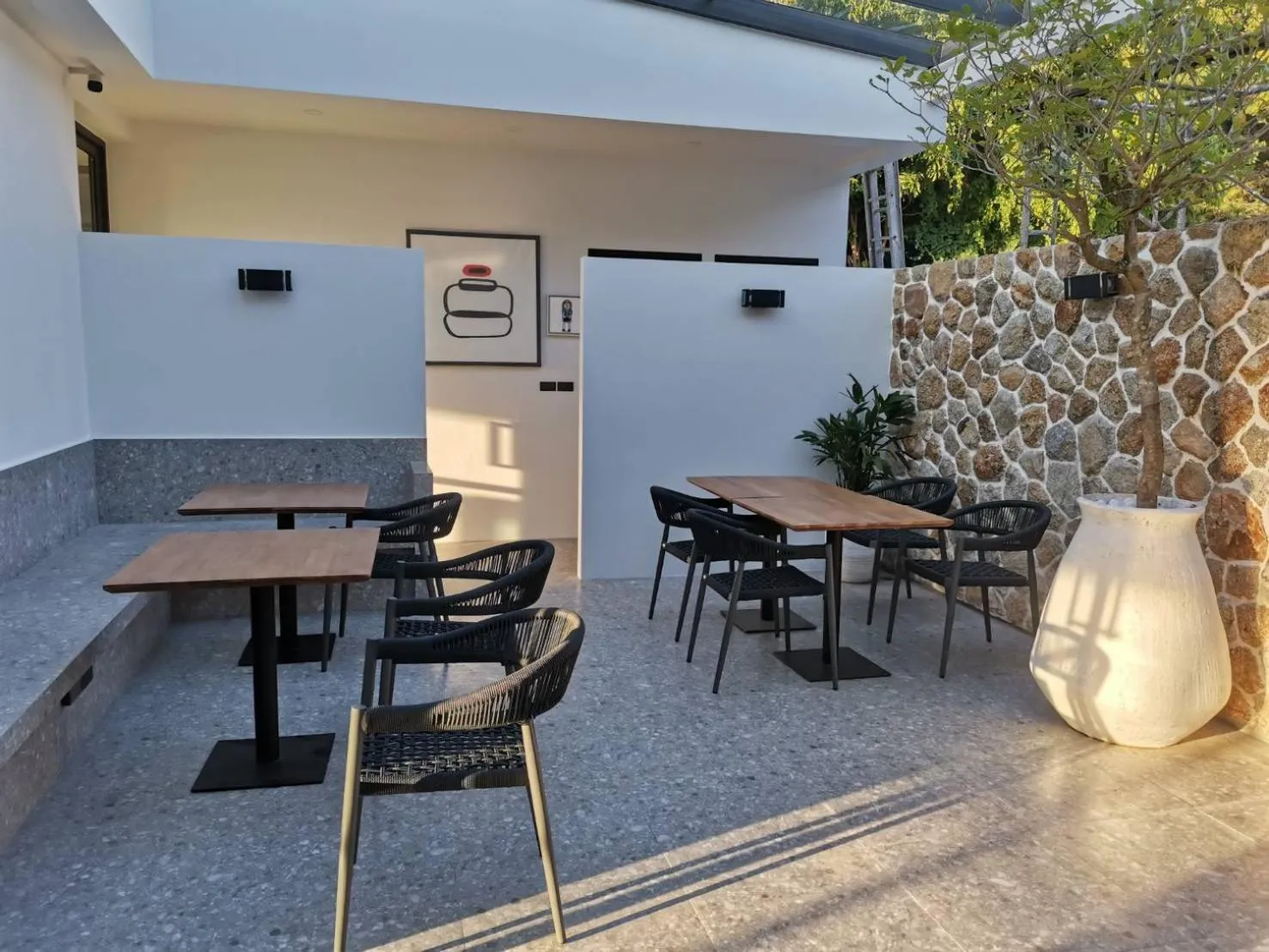 Dining area in Skye Beach Koh Samui