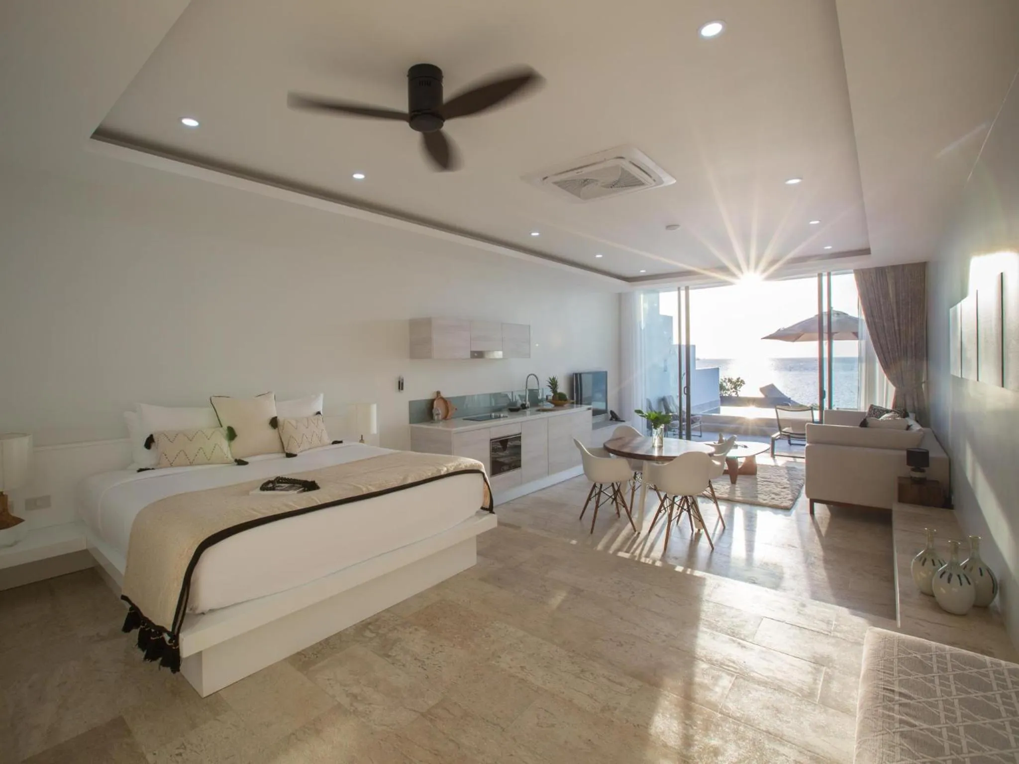 Bed in Skye Beach Koh Samui