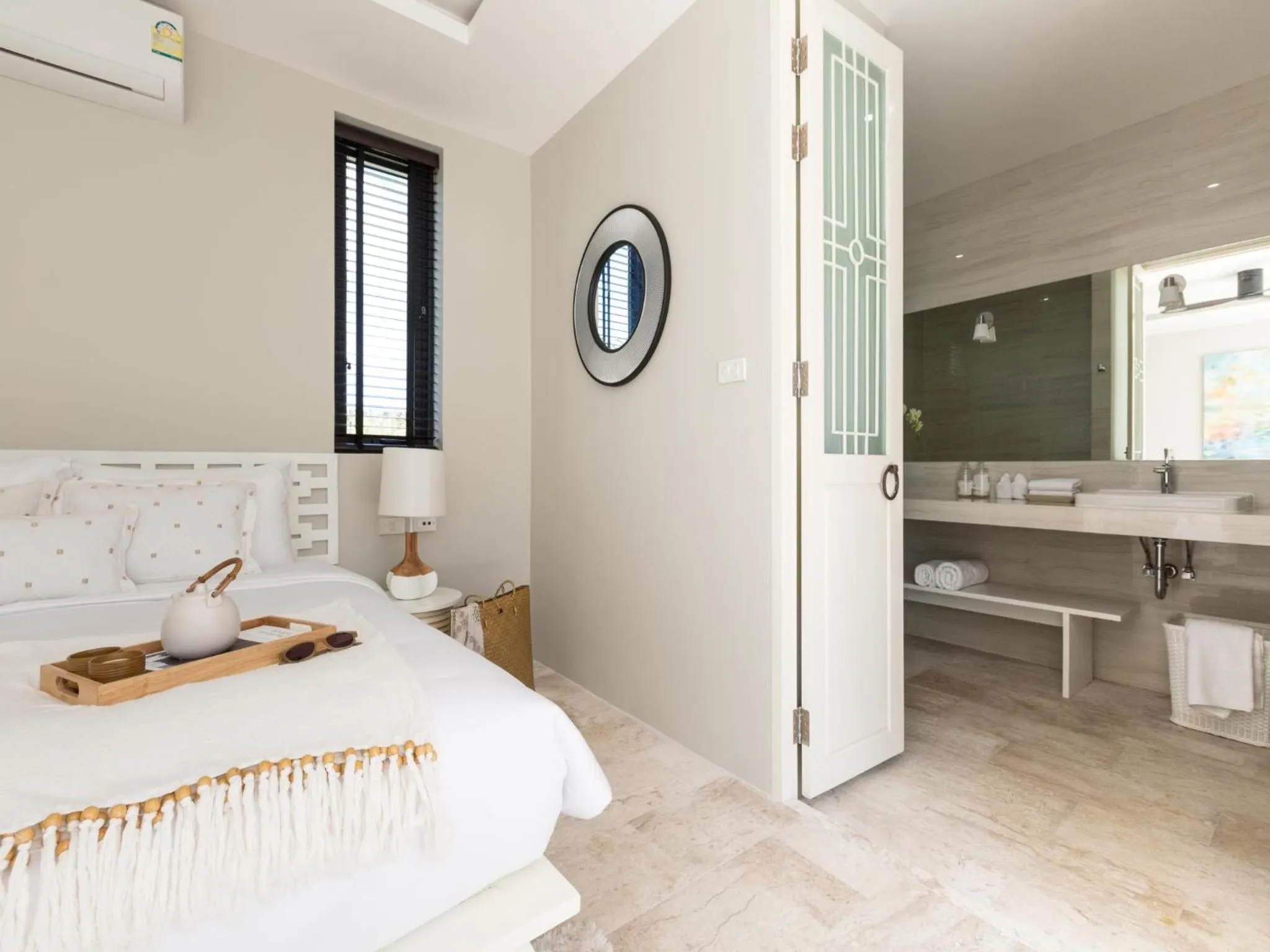 Bed in Skye Beach Koh Samui