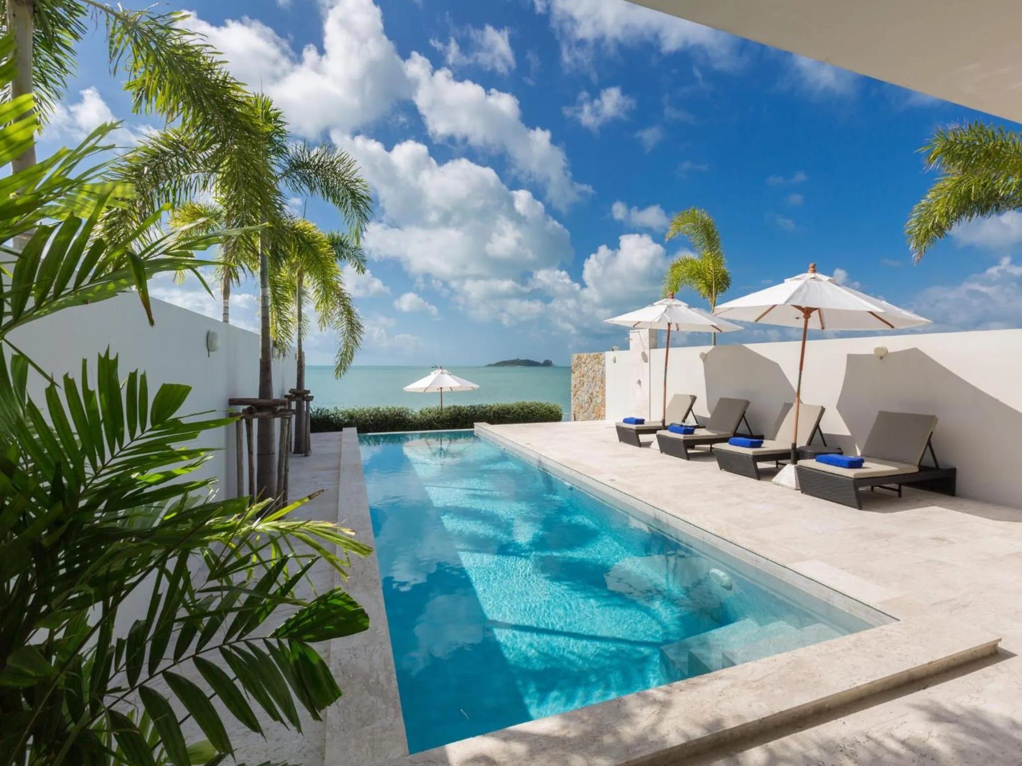 Landmark view in Skye Beach Koh Samui