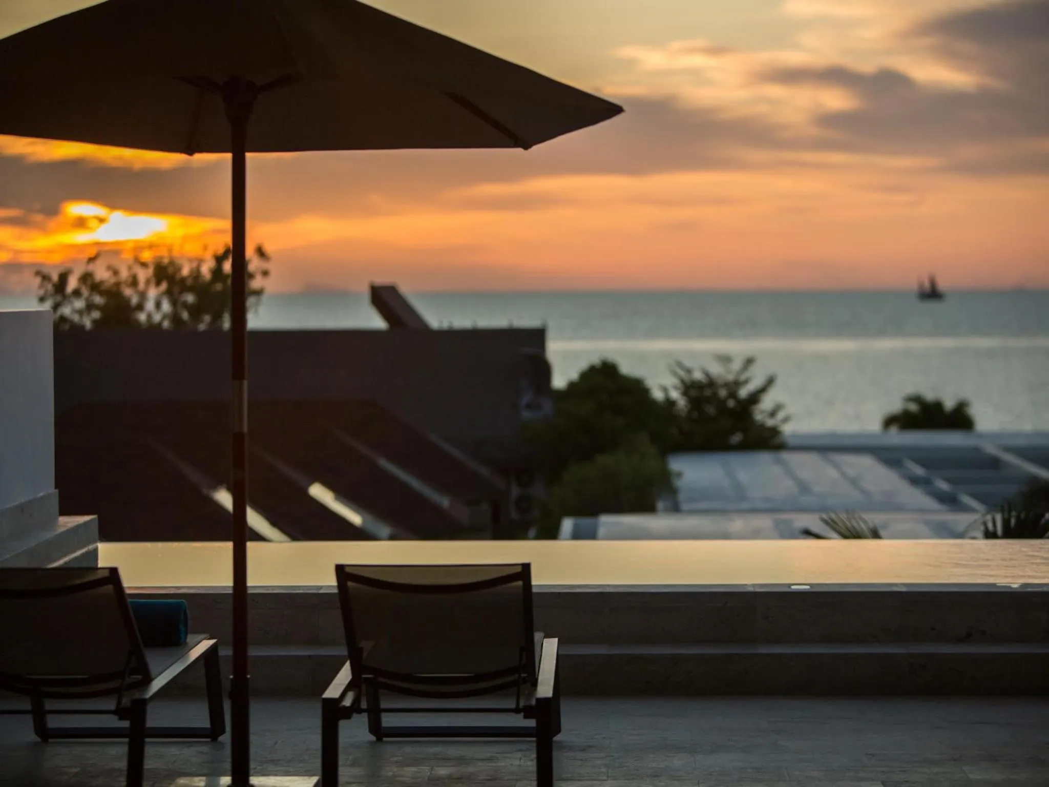 Balcony/Terrace in Skye Beach Koh Samui