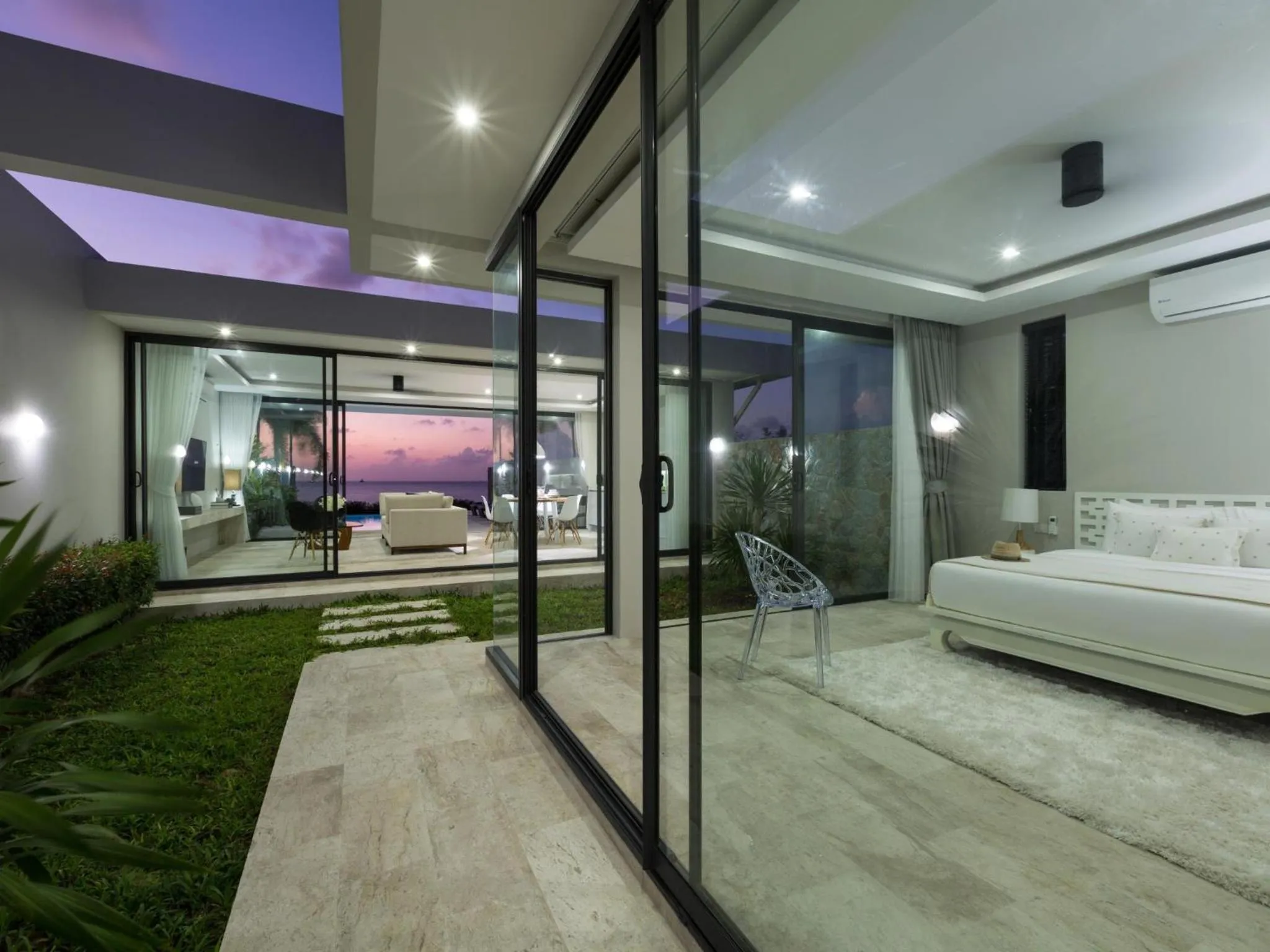 Bed in Skye Beach Koh Samui