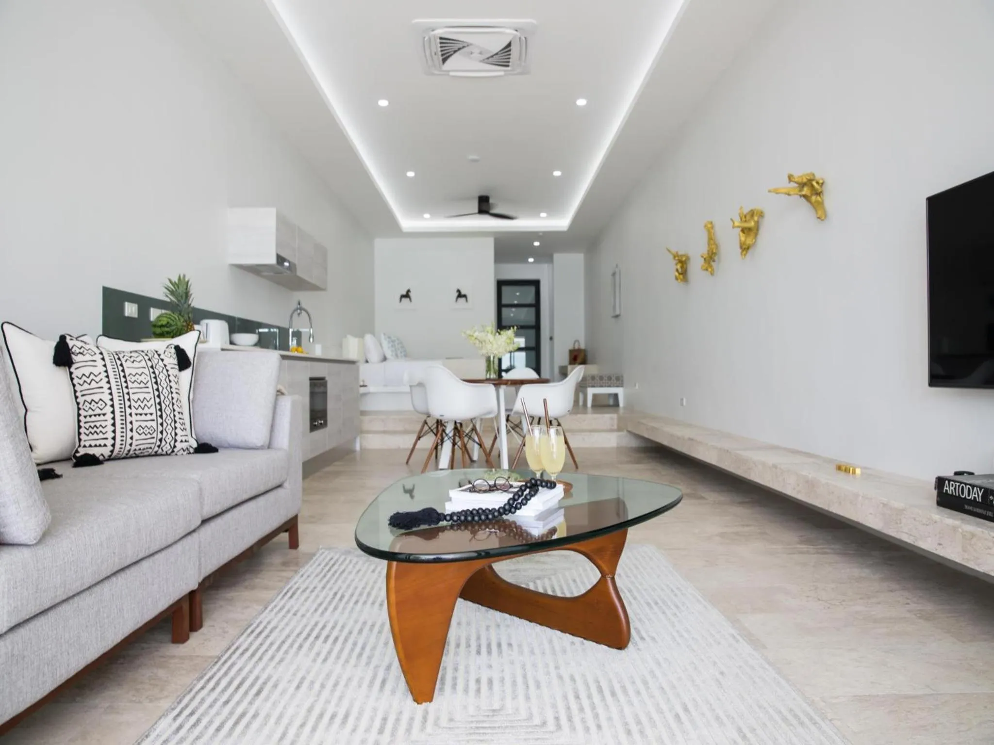 Photo of the whole room in Skye Beach Koh Samui