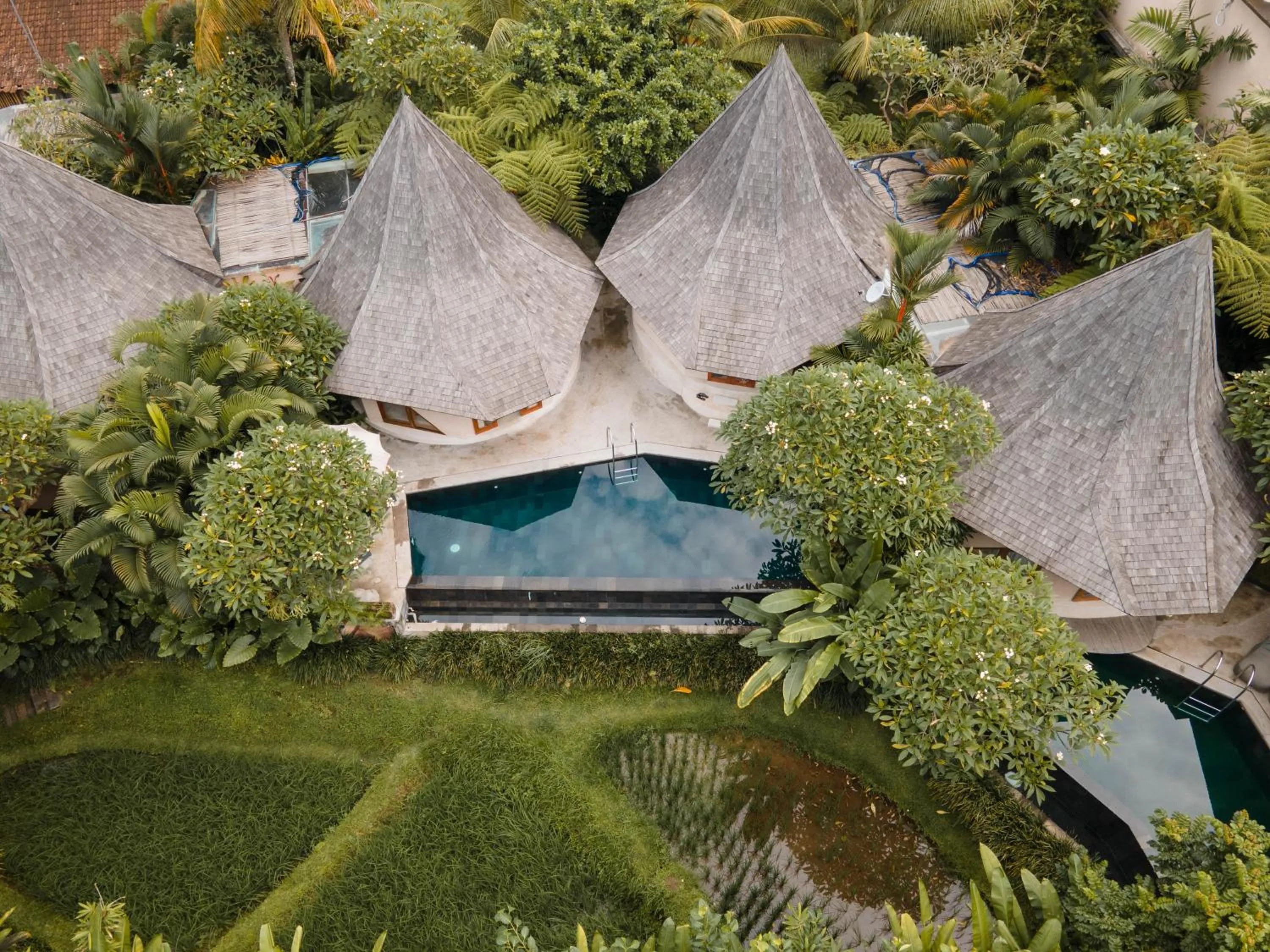 Property building in The Sender Pool Suites