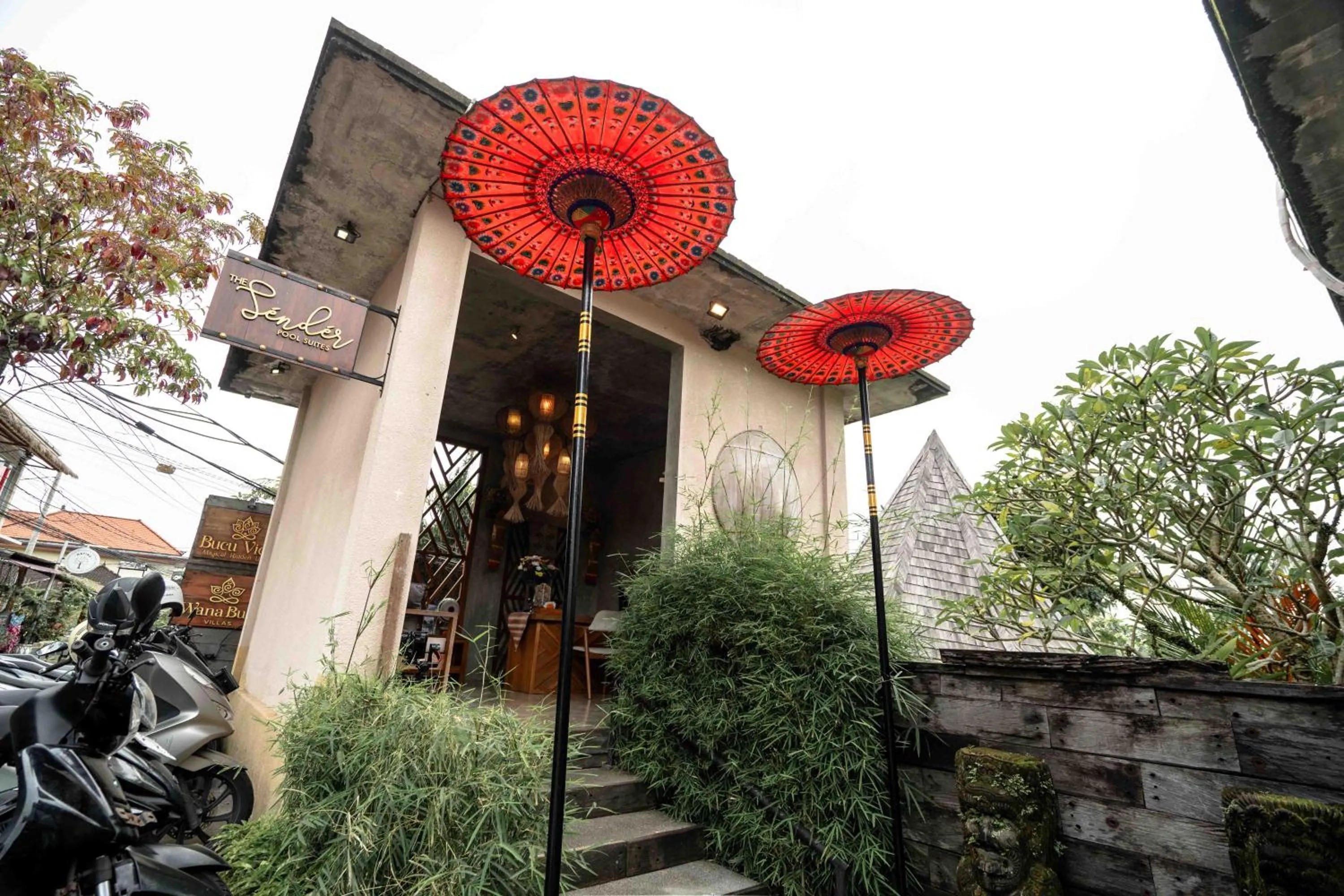 Property logo or sign in The Sender Pool Suites