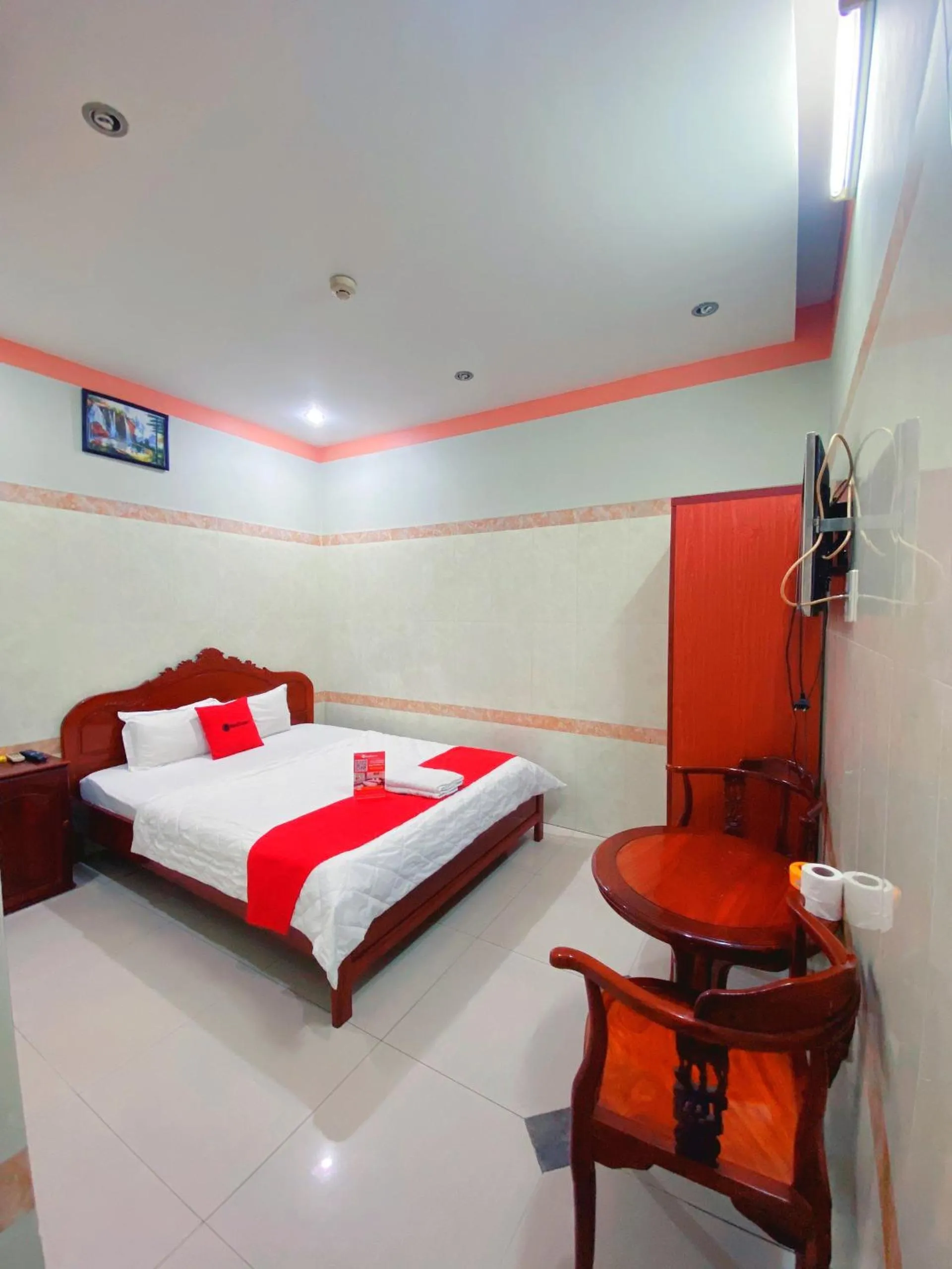 Bed in Chin Sao Hotel Nguyen Thi Thap