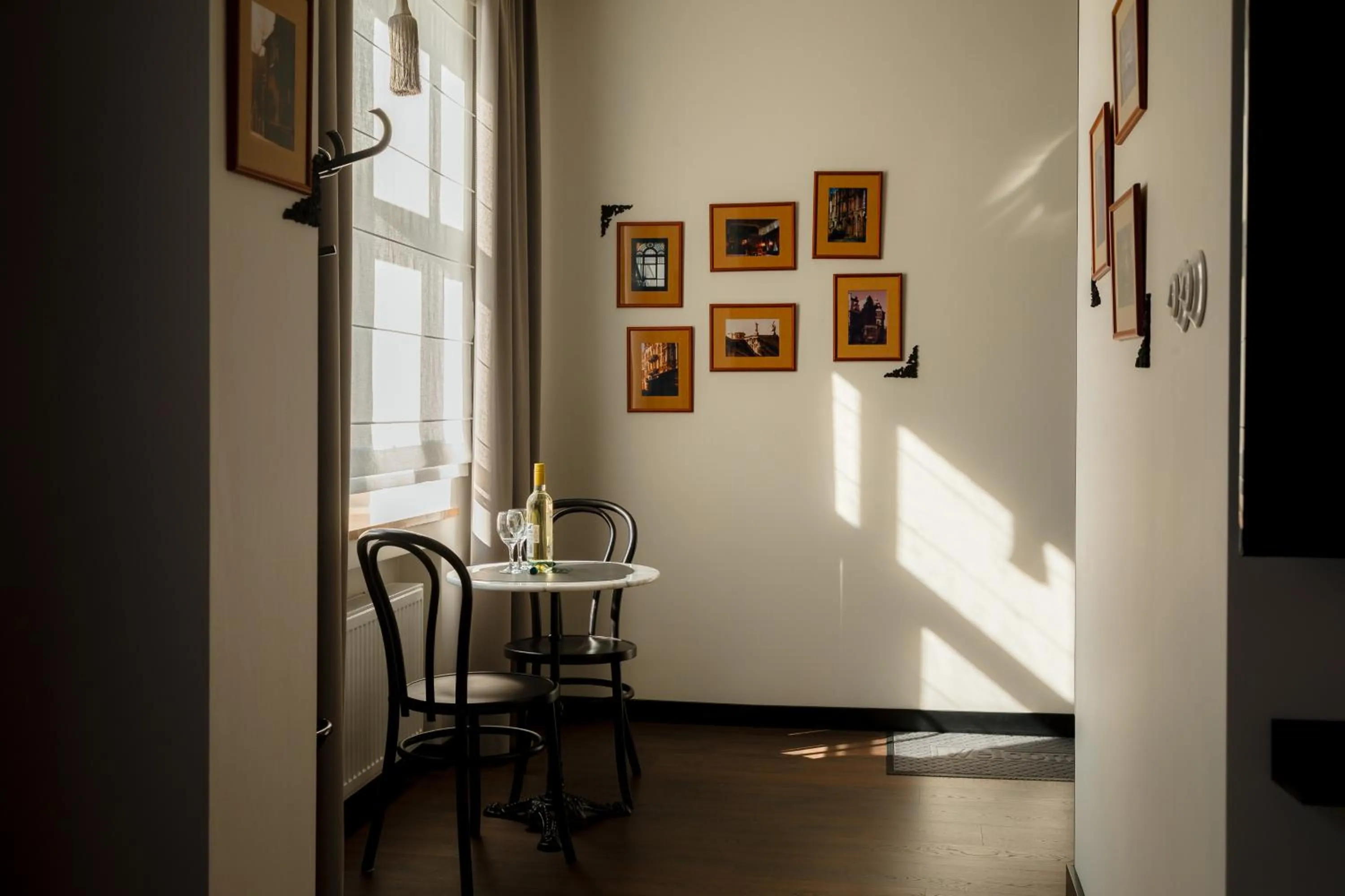 Seating area in Piotrkowska 89 Residence