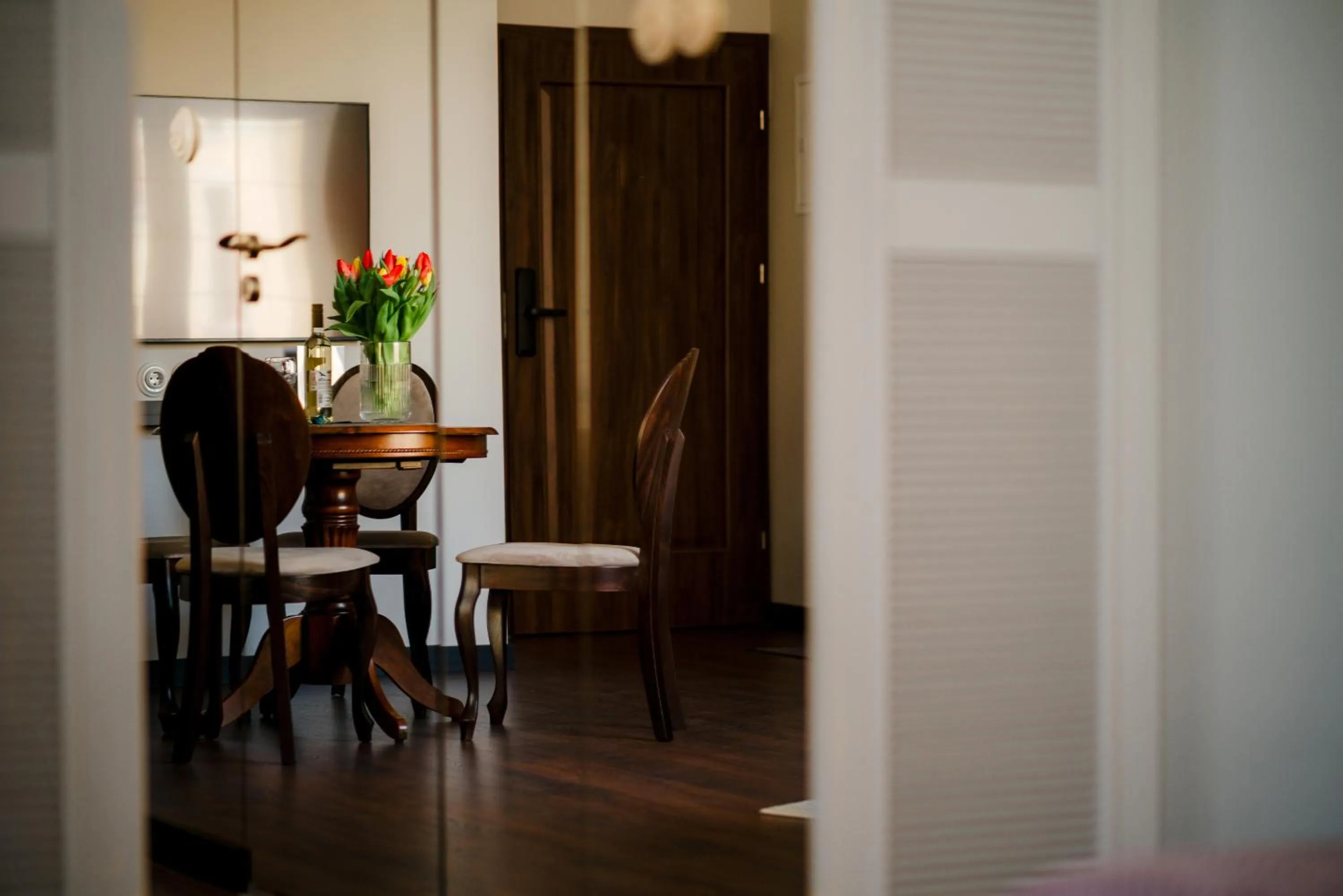 Living room in Piotrkowska 89 Residence