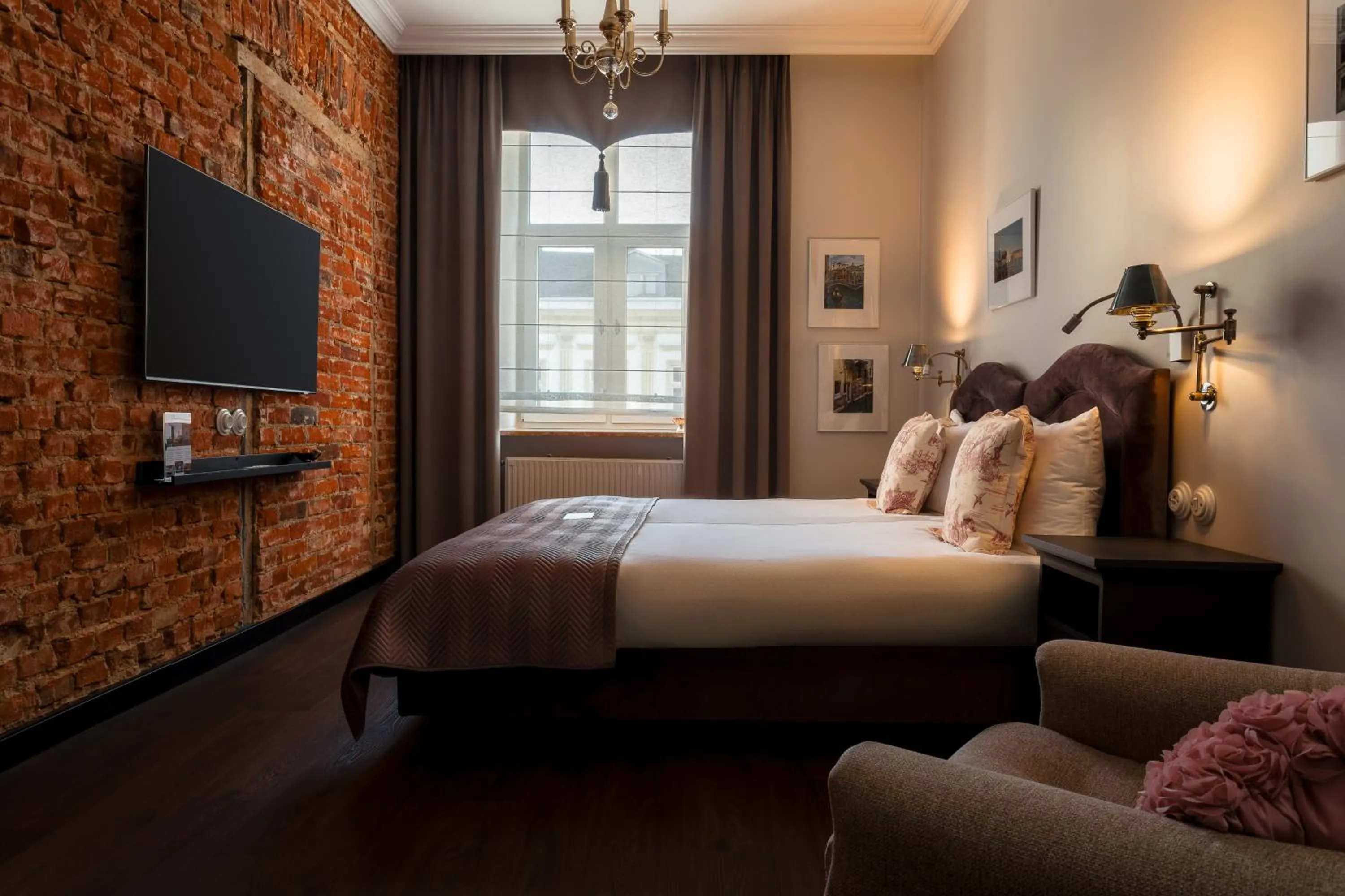 Bedroom, Bed in Piotrkowska 89 Residence