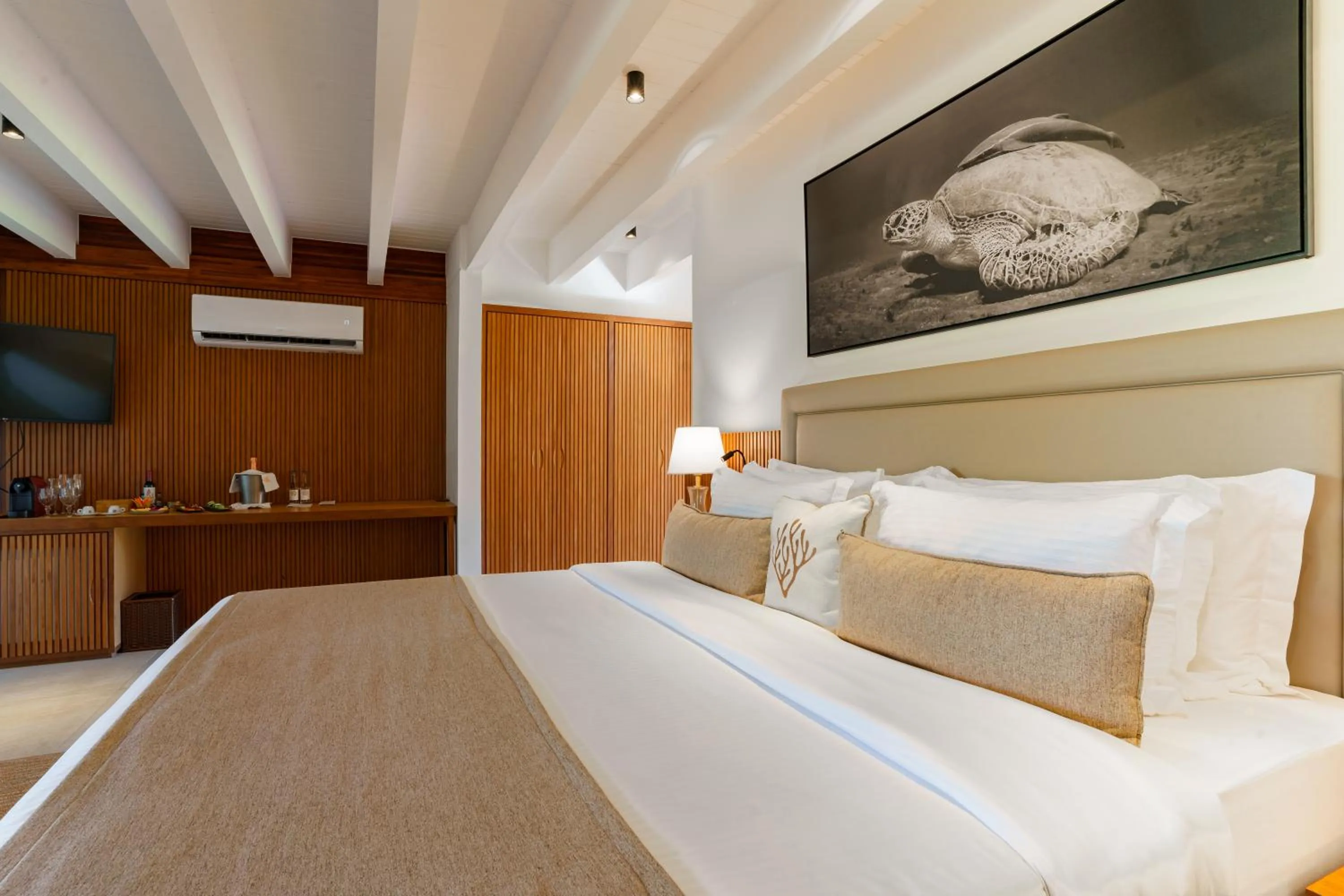 Bedroom, Bed in A Concept Hotel & Spa