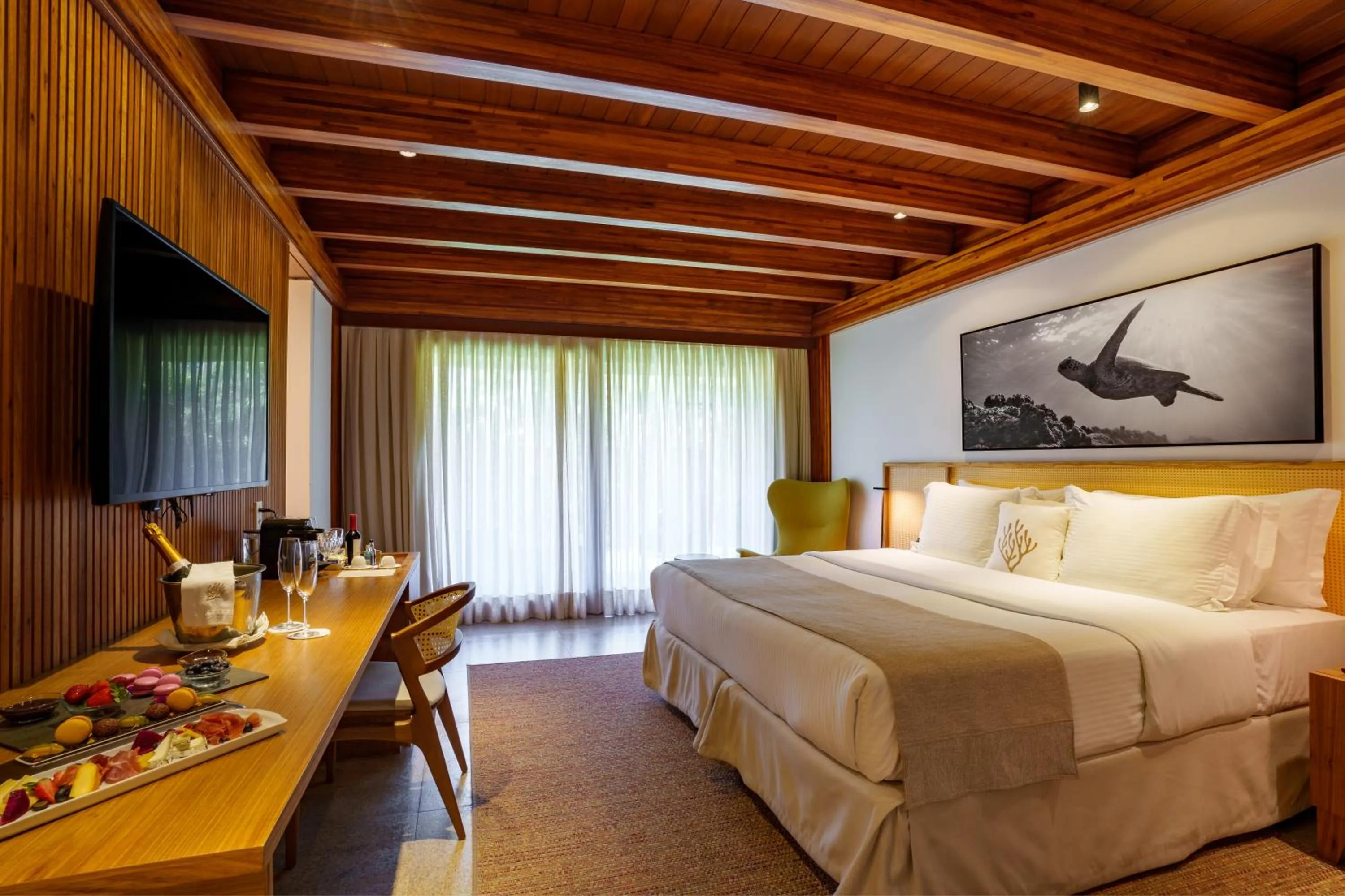 Bedroom, Bed in A Concept Hotel & Spa