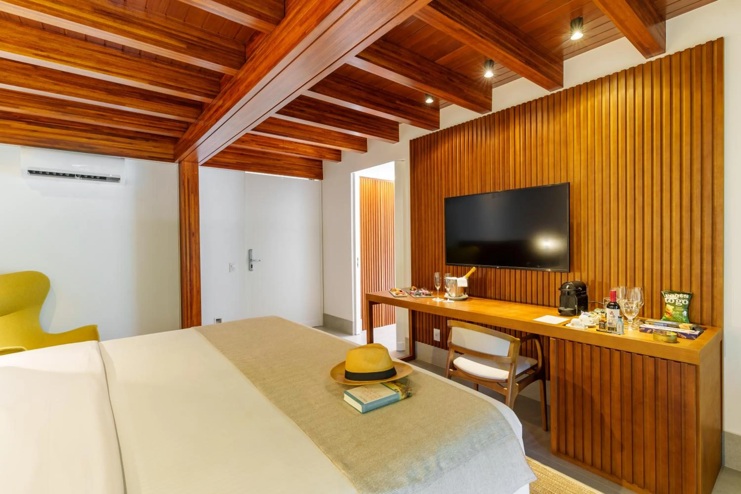 Bedroom, Bed in A Concept Hotel & Spa