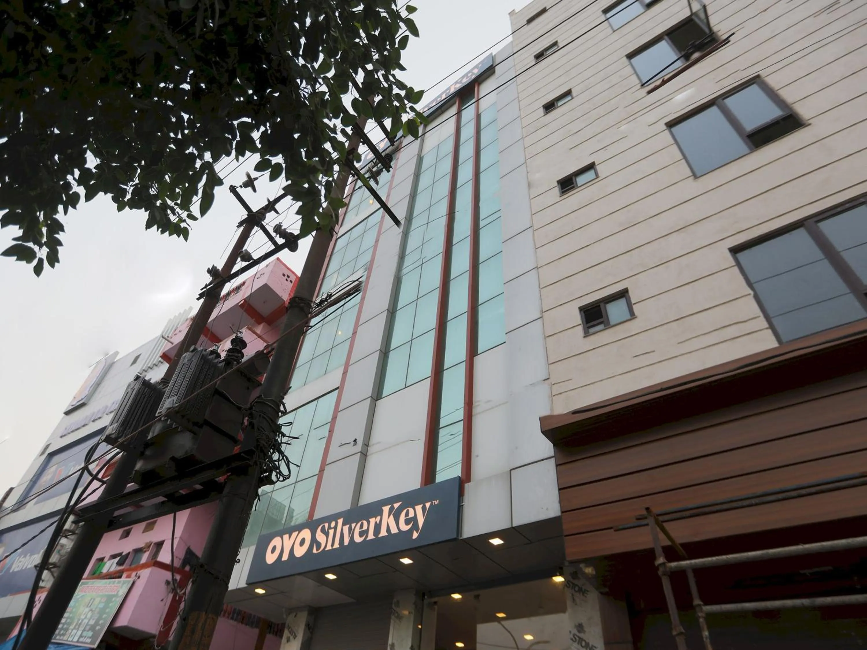 Facade/entrance in Super HOTEL SILVERKEY NEAR LIC BUILDING MAIN RD KHODA NEXT TO SHYAM OIL