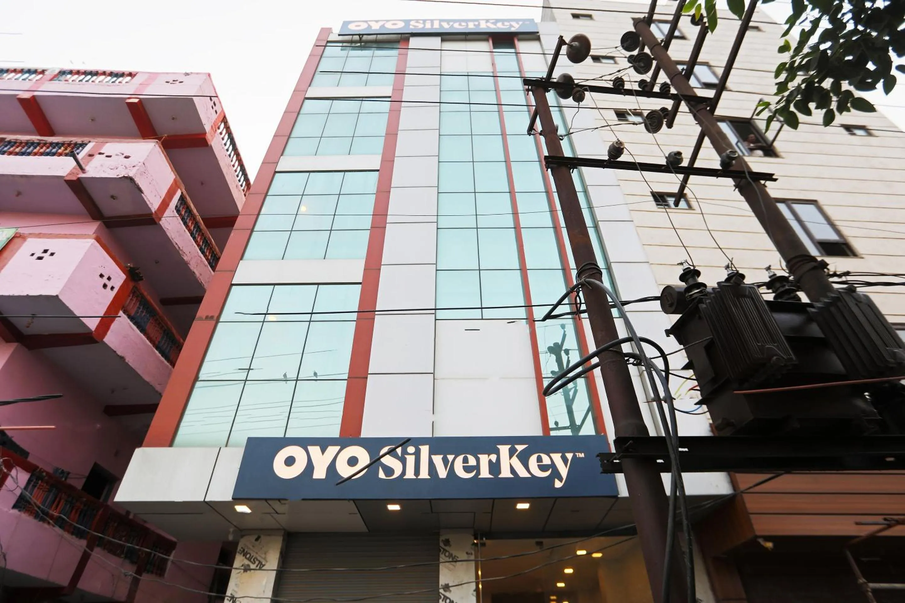 Facade/entrance in Super HOTEL SILVERKEY NEAR LIC BUILDING MAIN RD KHODA NEXT TO SHYAM OIL