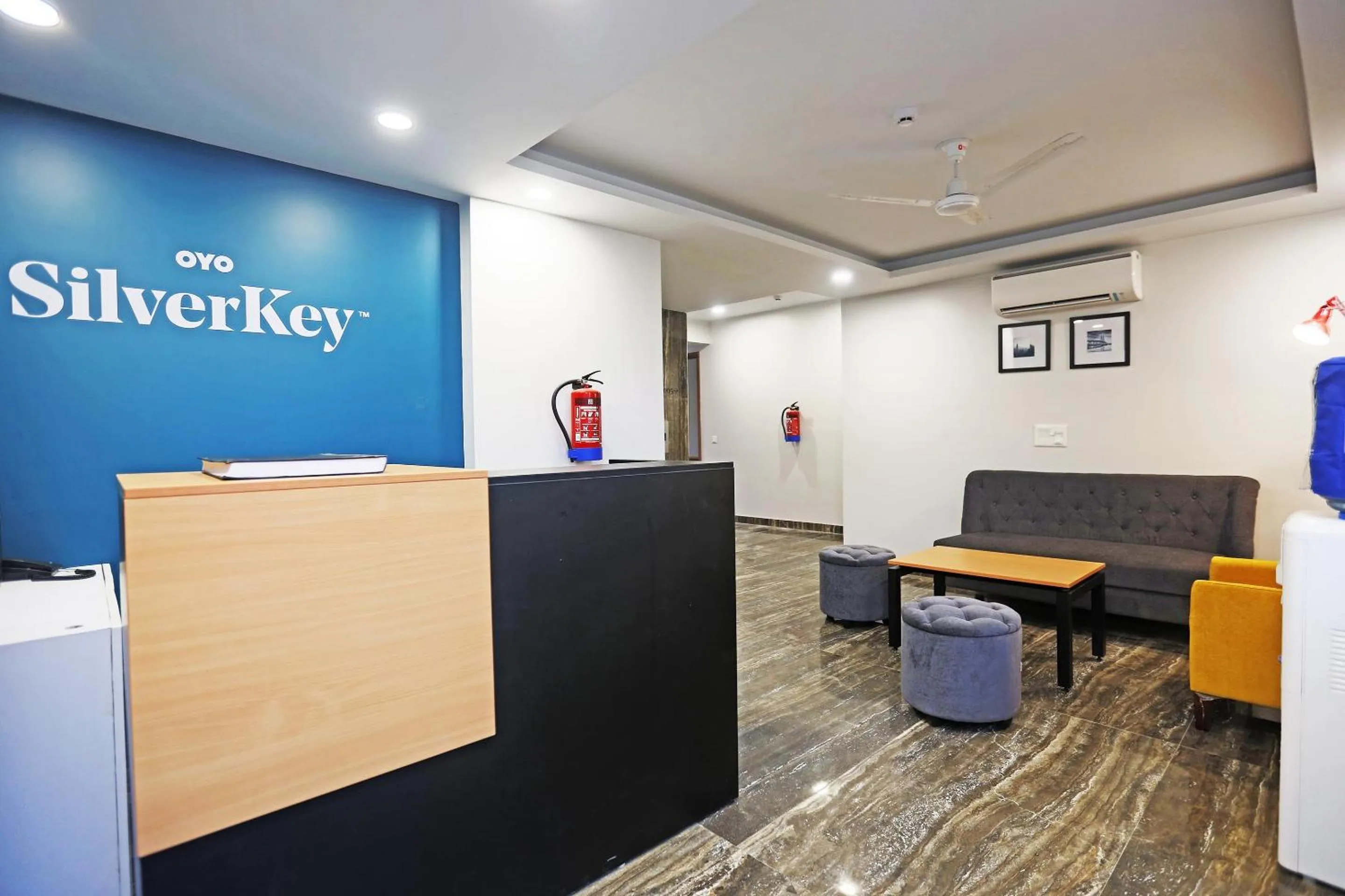 Lobby or reception in Hotel O Moody Moon Blue