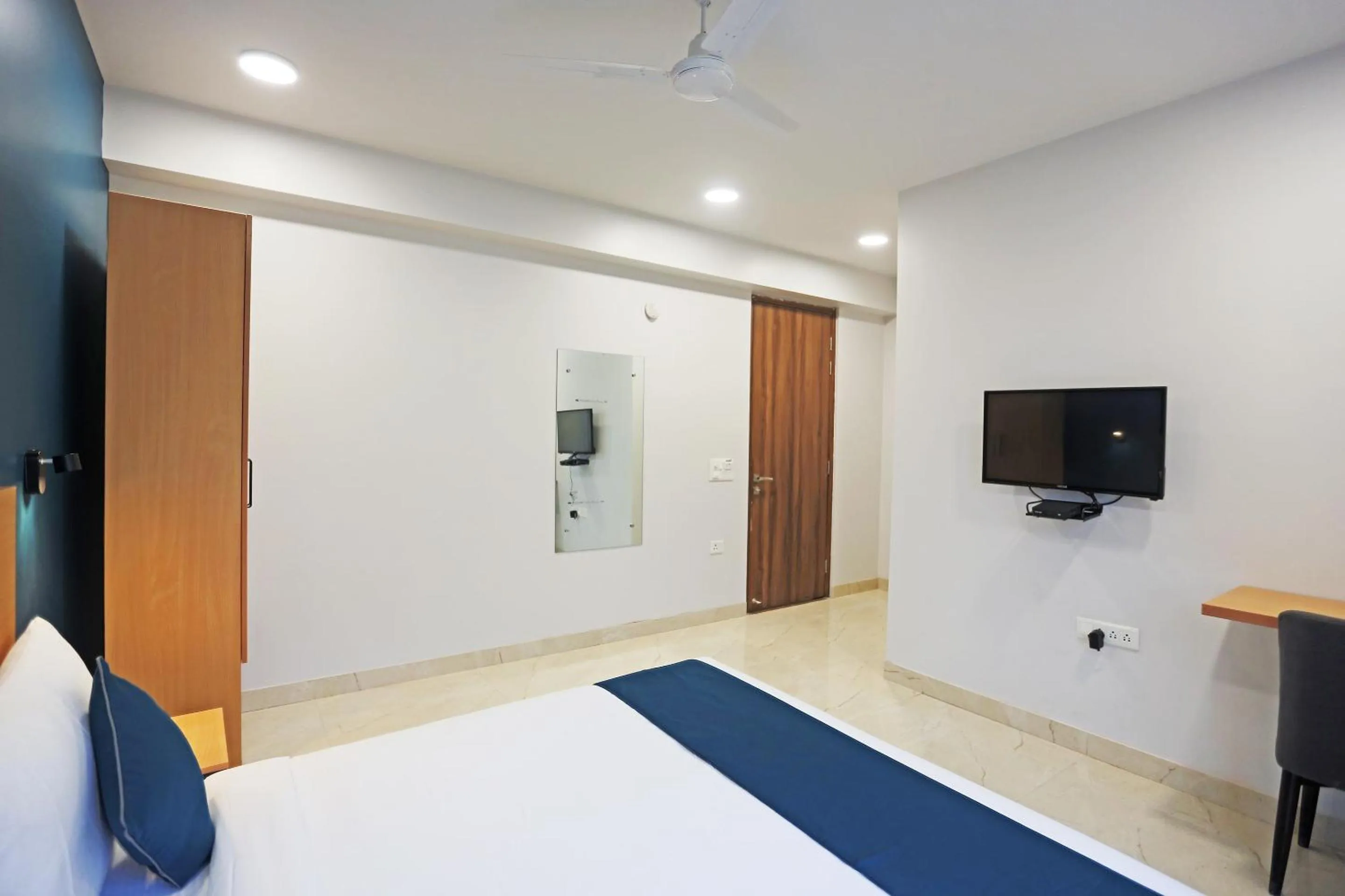 Bedroom in Hotel O Moody Moon Blue