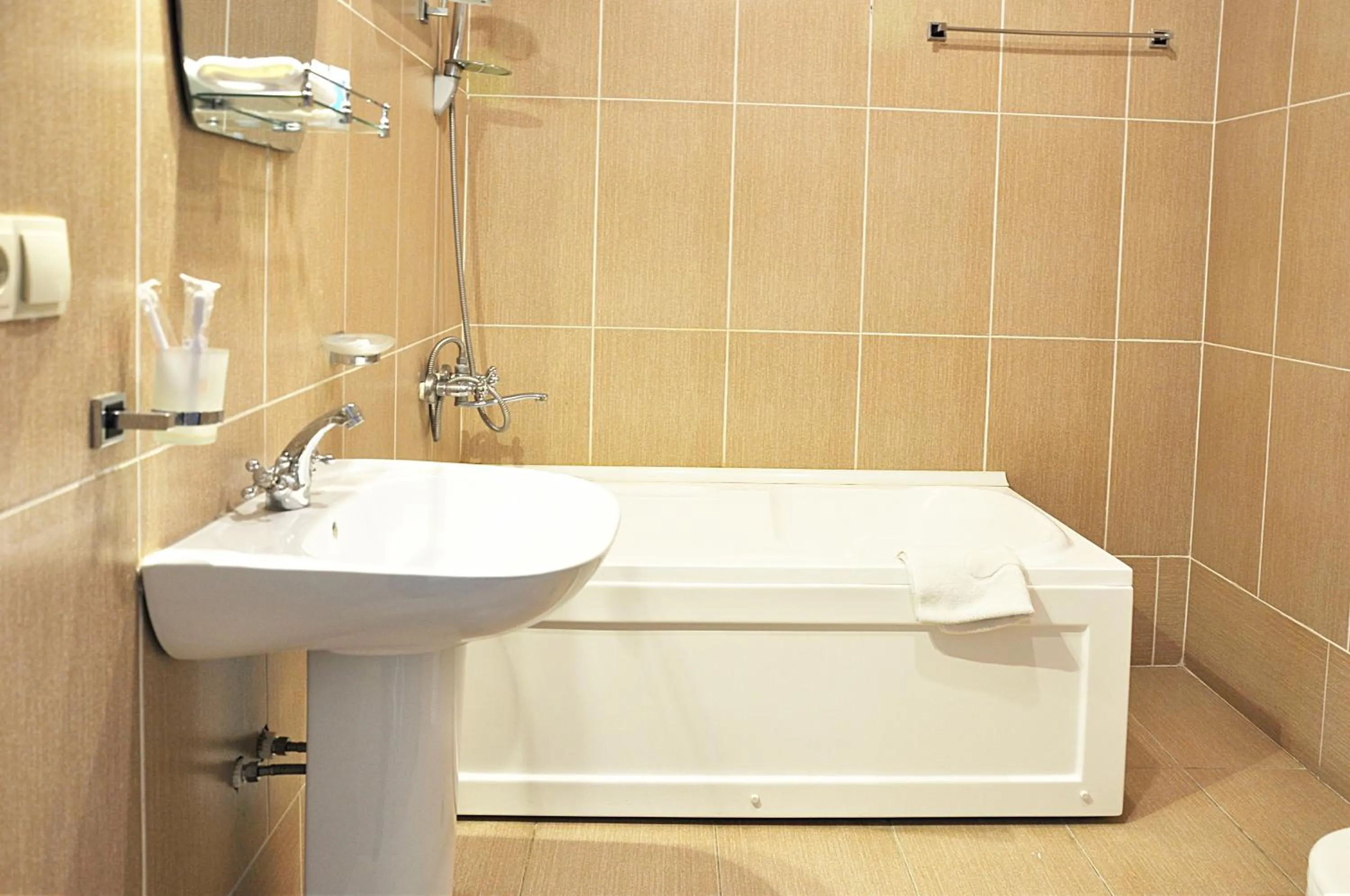 Bathroom in Hotel Corner