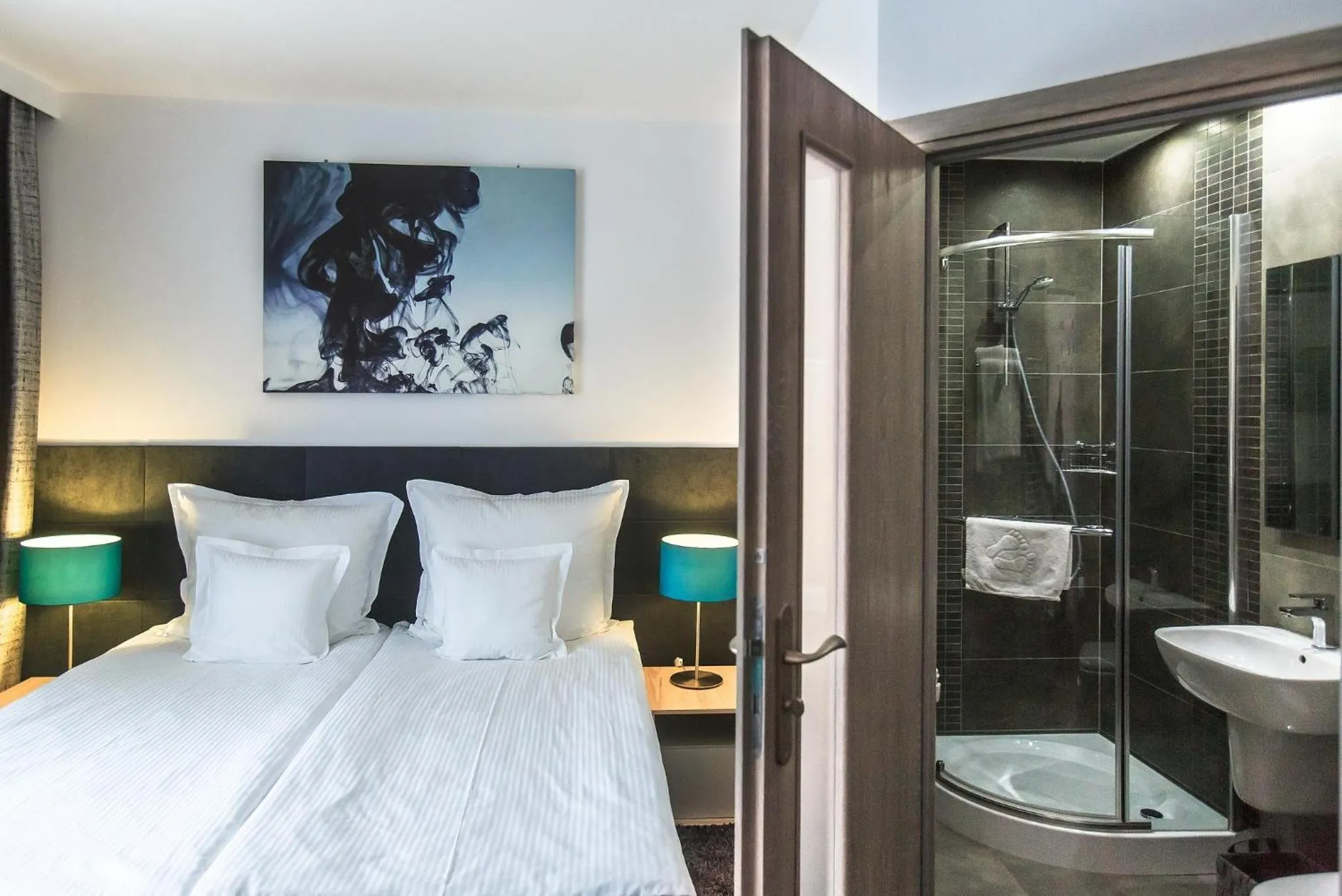 Decorative detail, Bed in Hotel Ratuszowy