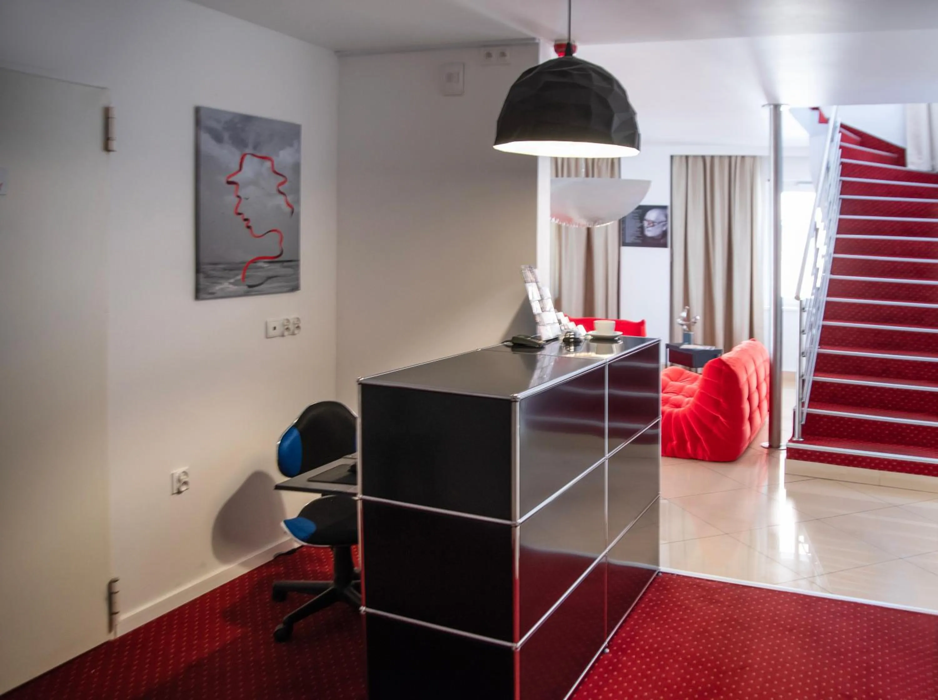 Lobby or reception in Hotel Ratuszowy