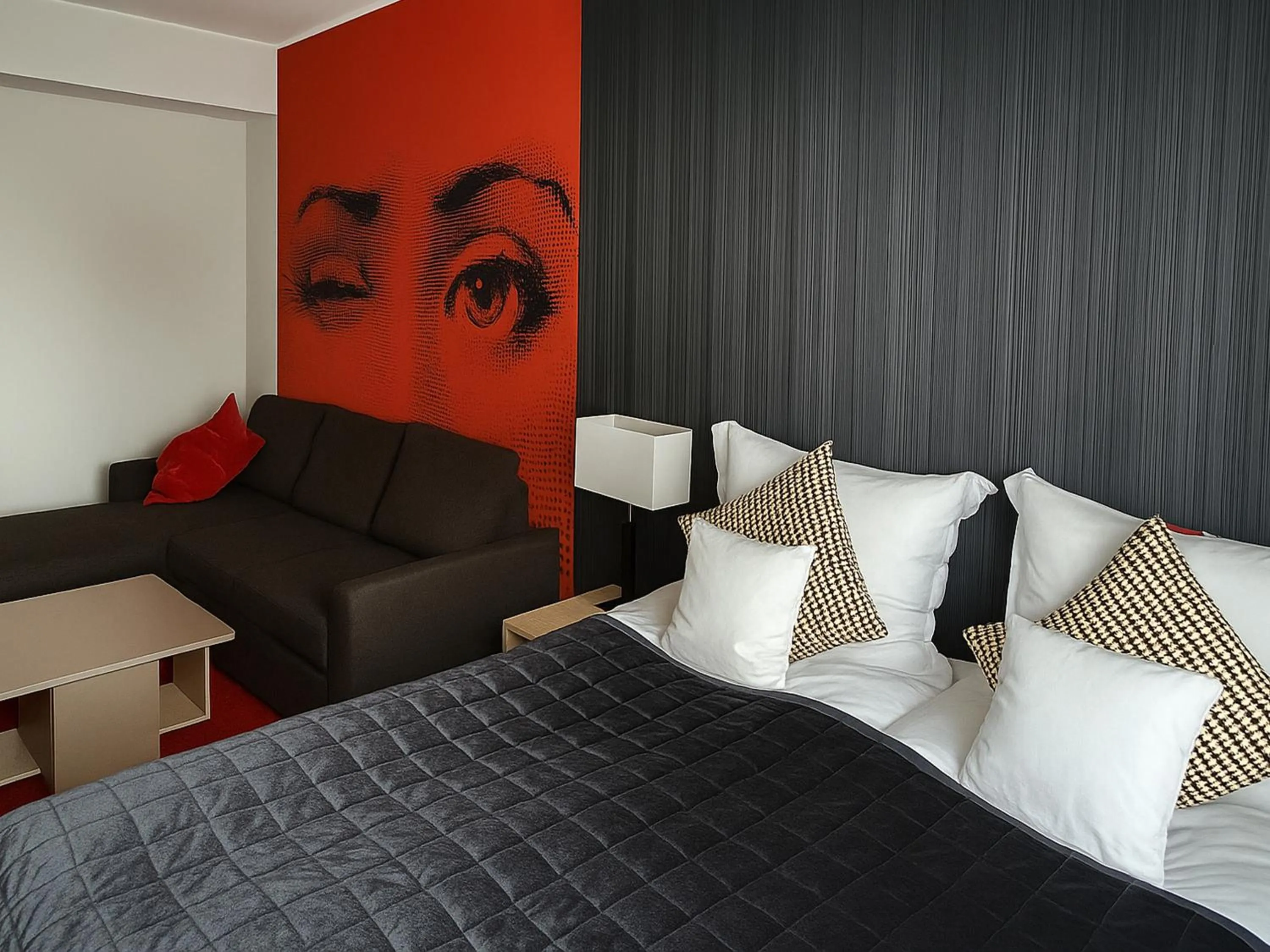 Bed in Hotel Ratuszowy