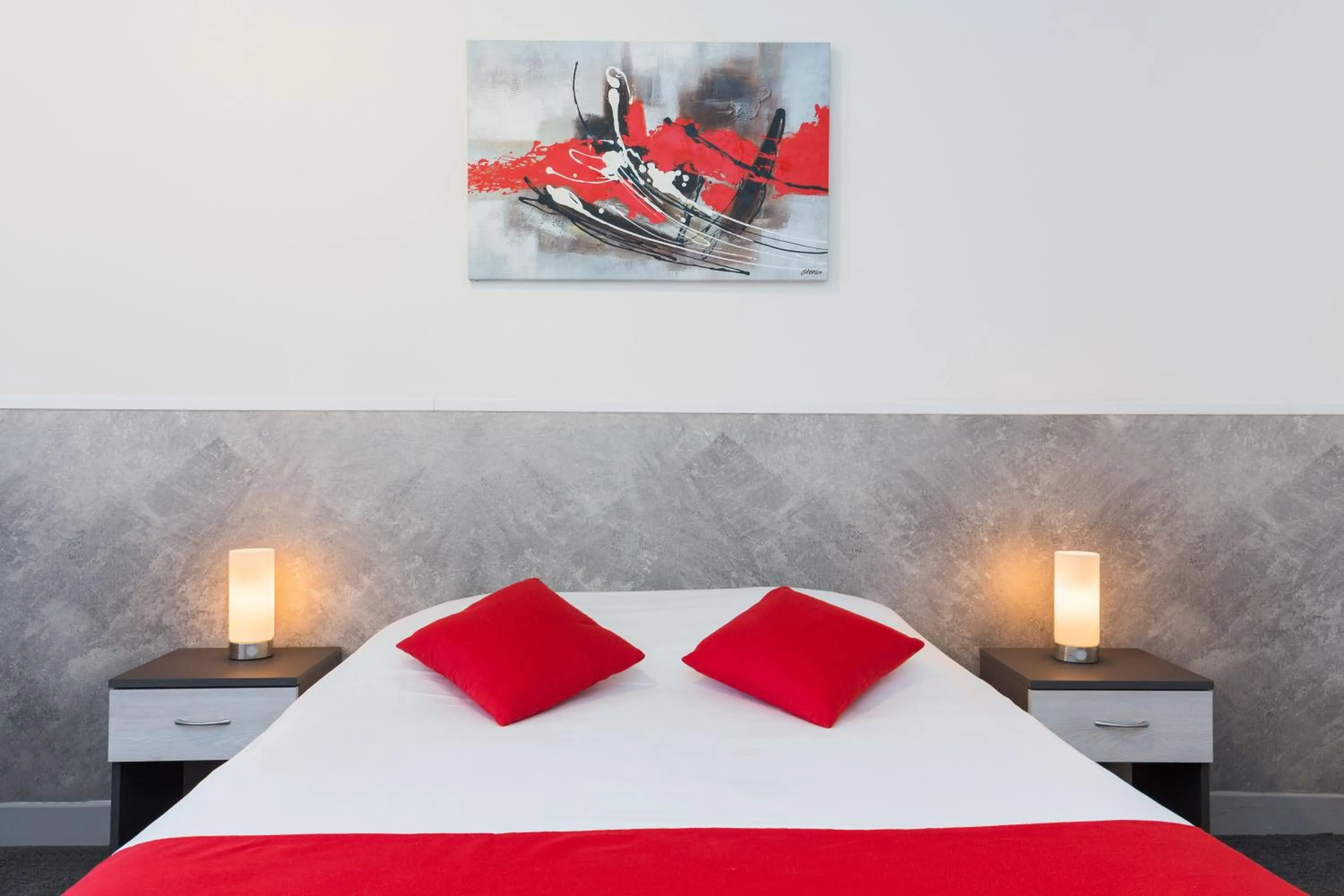 Bed in Hotel El Paradiso