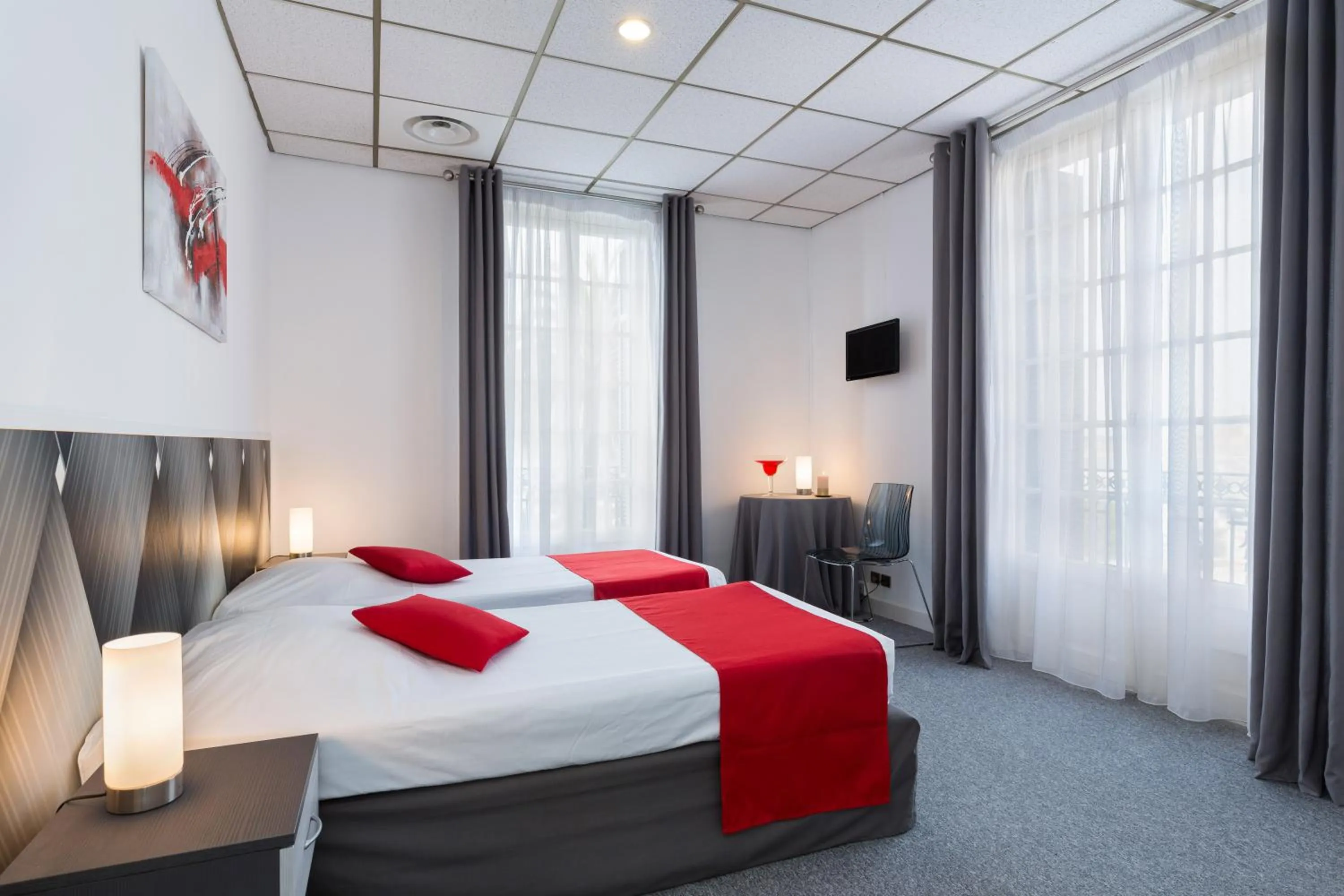 Bed in Hotel El Paradiso