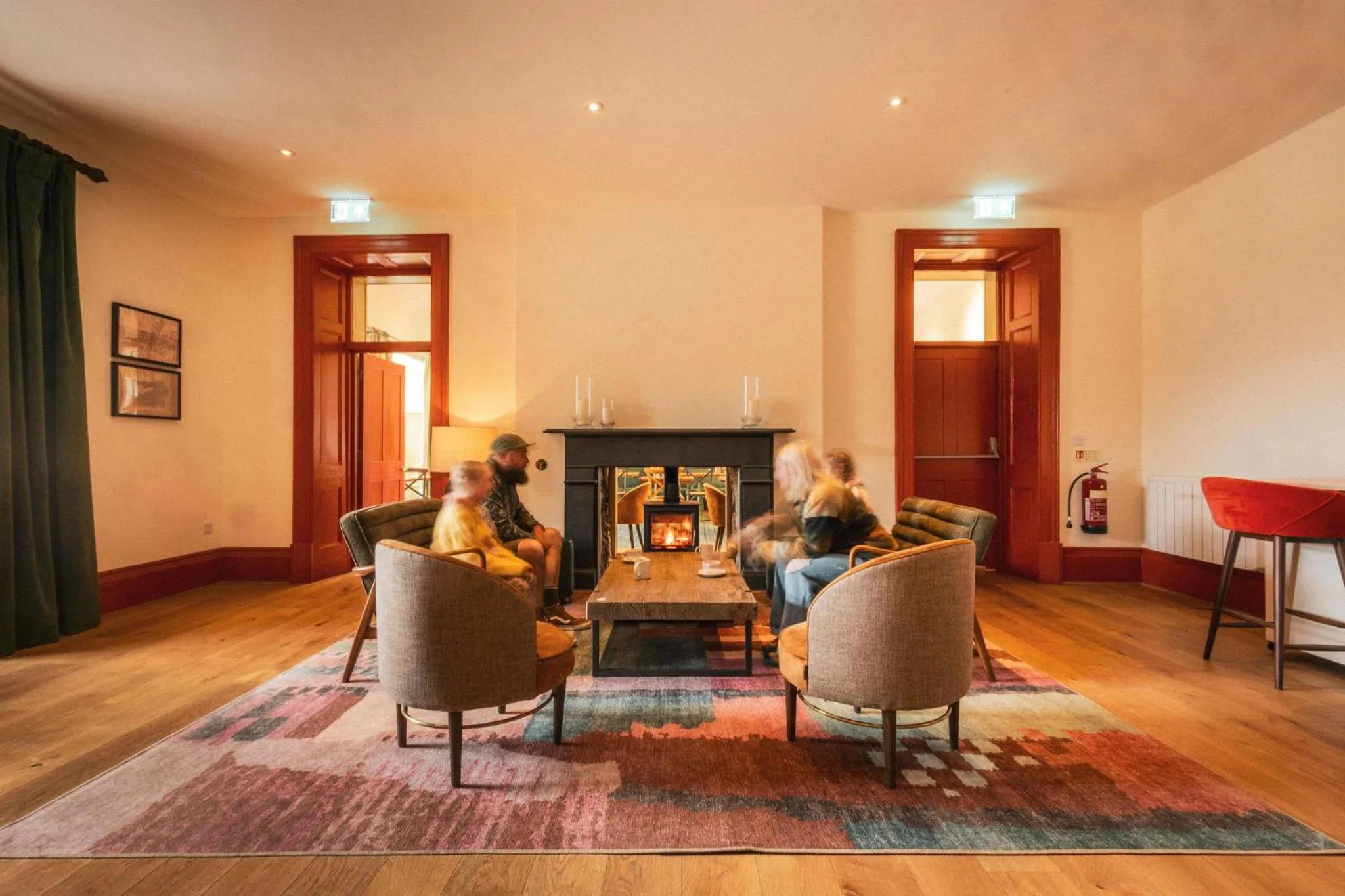 People in Plas Weunydd