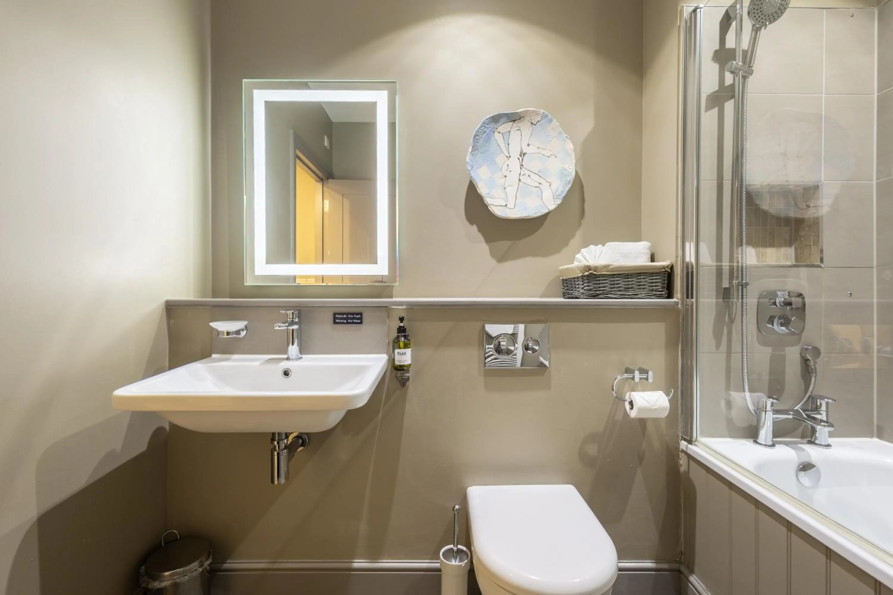 Bathroom in Plas Weunydd