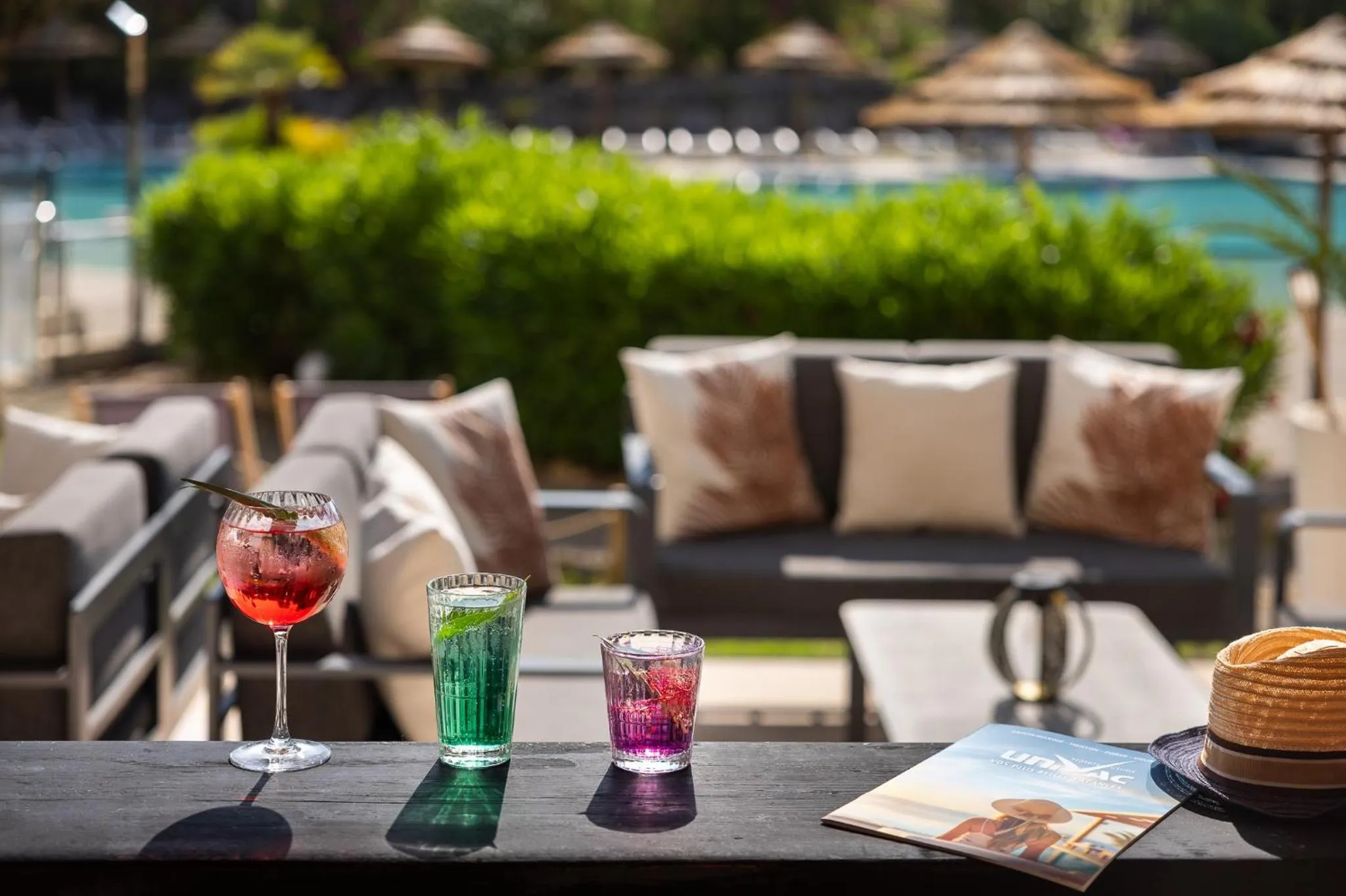 Patio in Hotel Club Le Capet