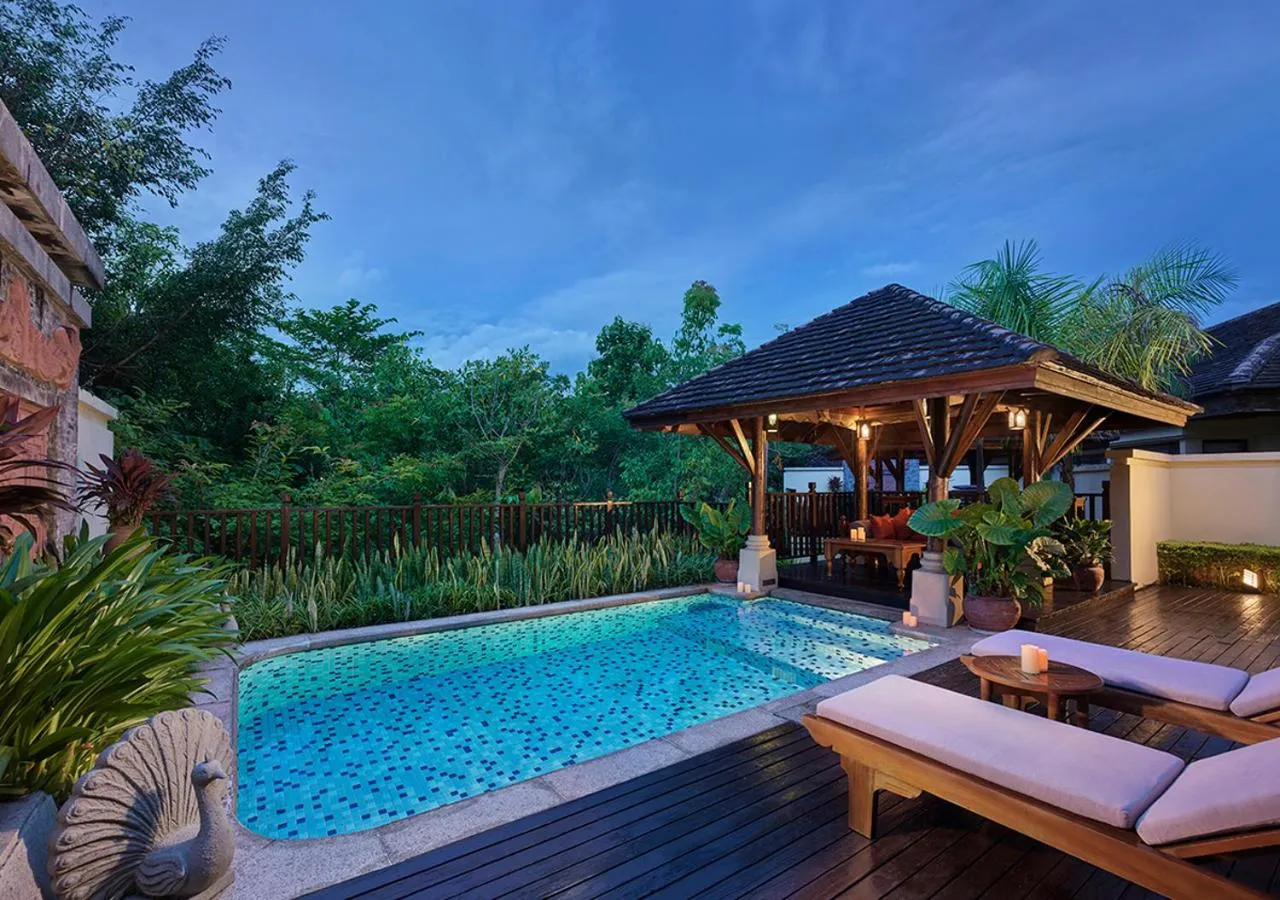 Pool view in Anantara Xishuangbanna Resort