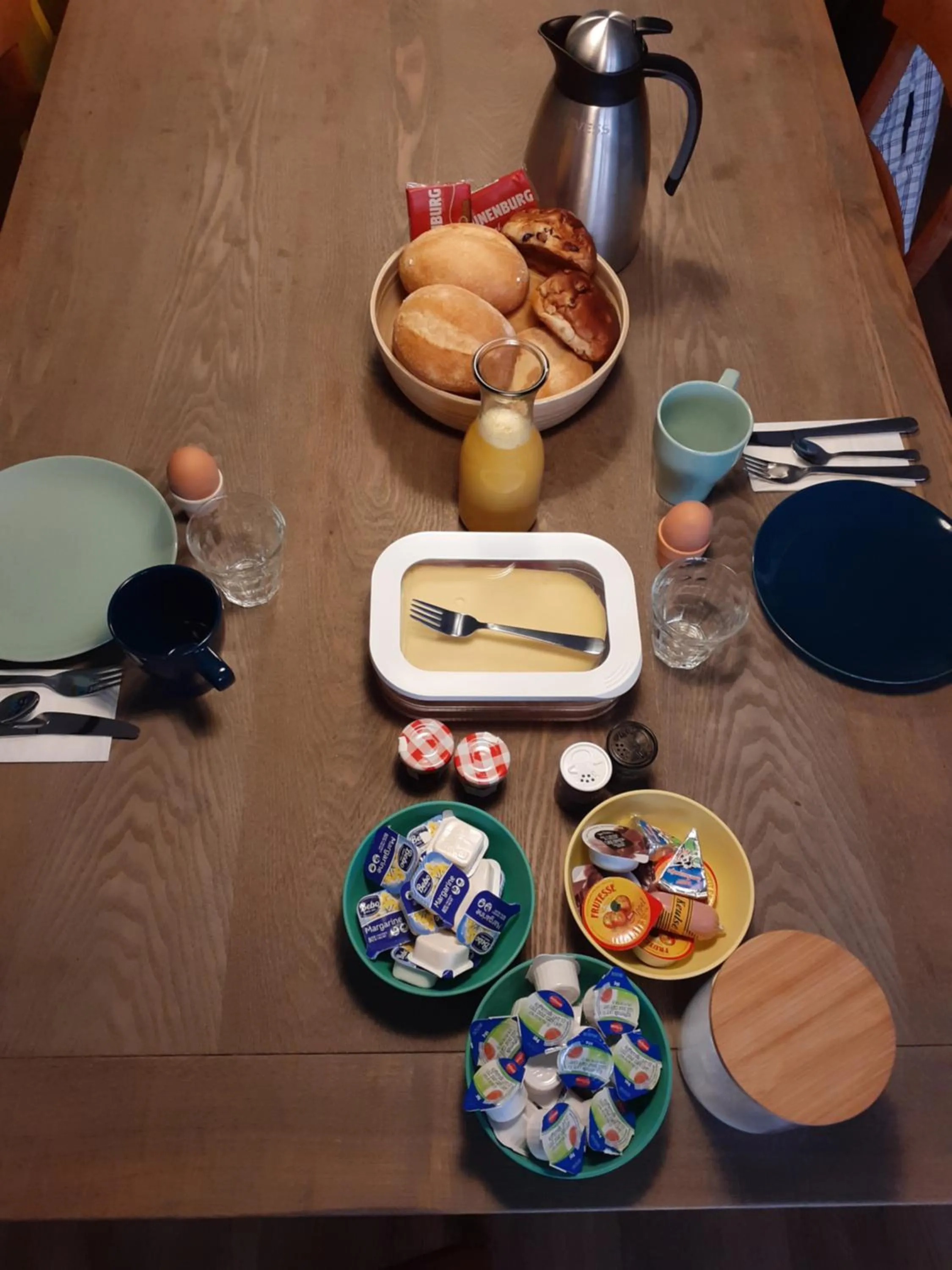 Breakfast in ut Hen Hoes