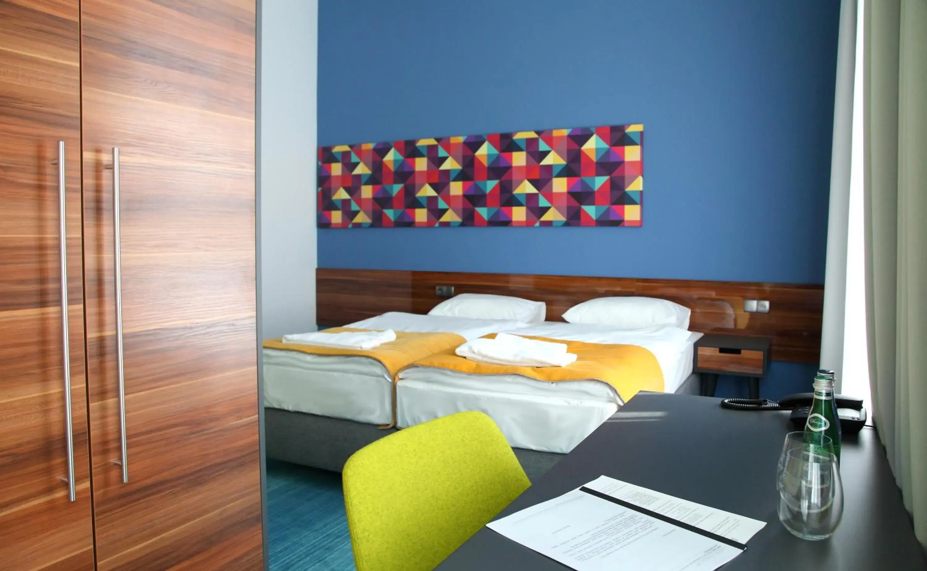 Economy Double Room in Arche Hotel Tobaco Łódź Economy Double Room in Arche Hotel Tobaco Łódź