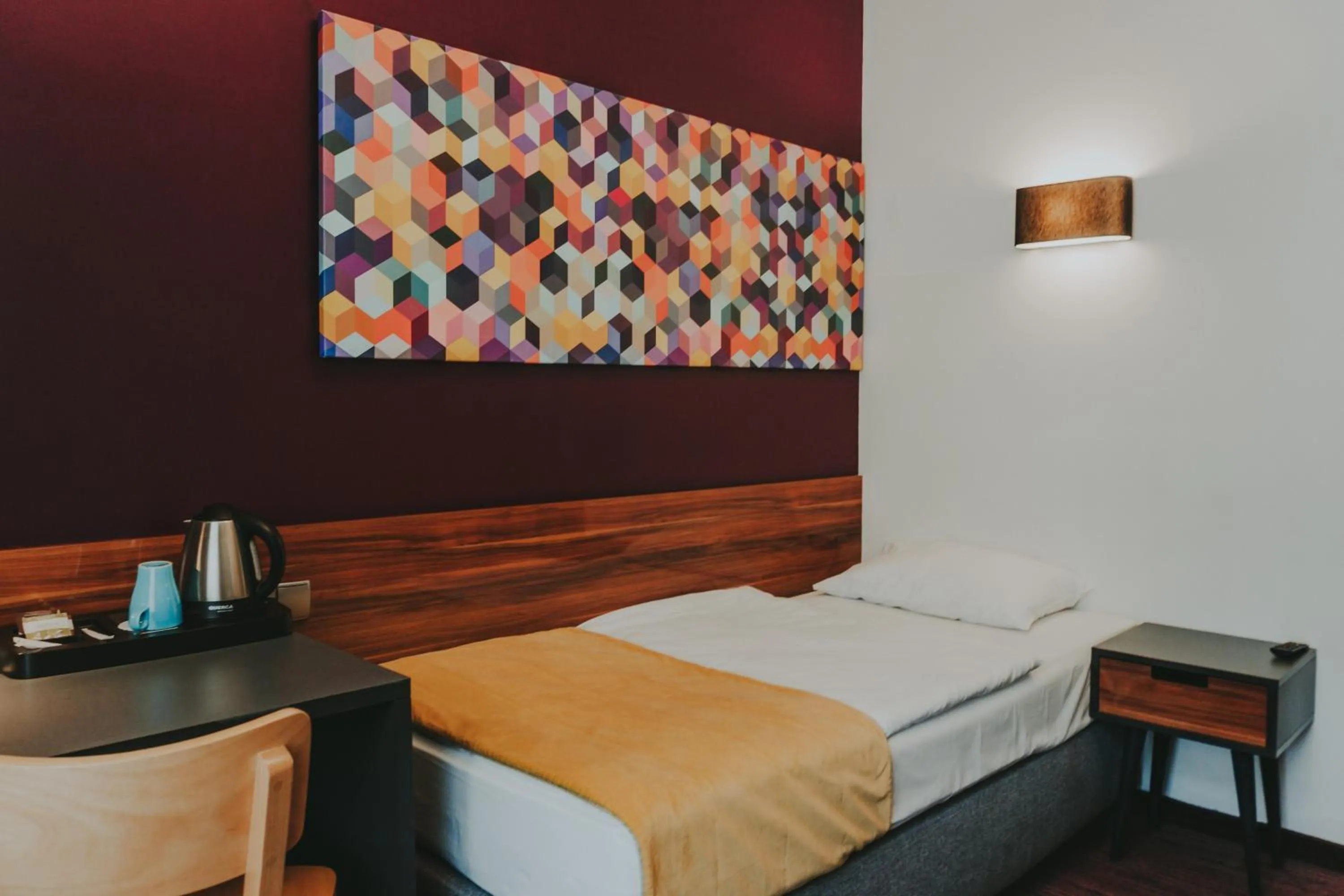 Photo of the whole room, Bed in Arche Hotel Tobaco Łódź