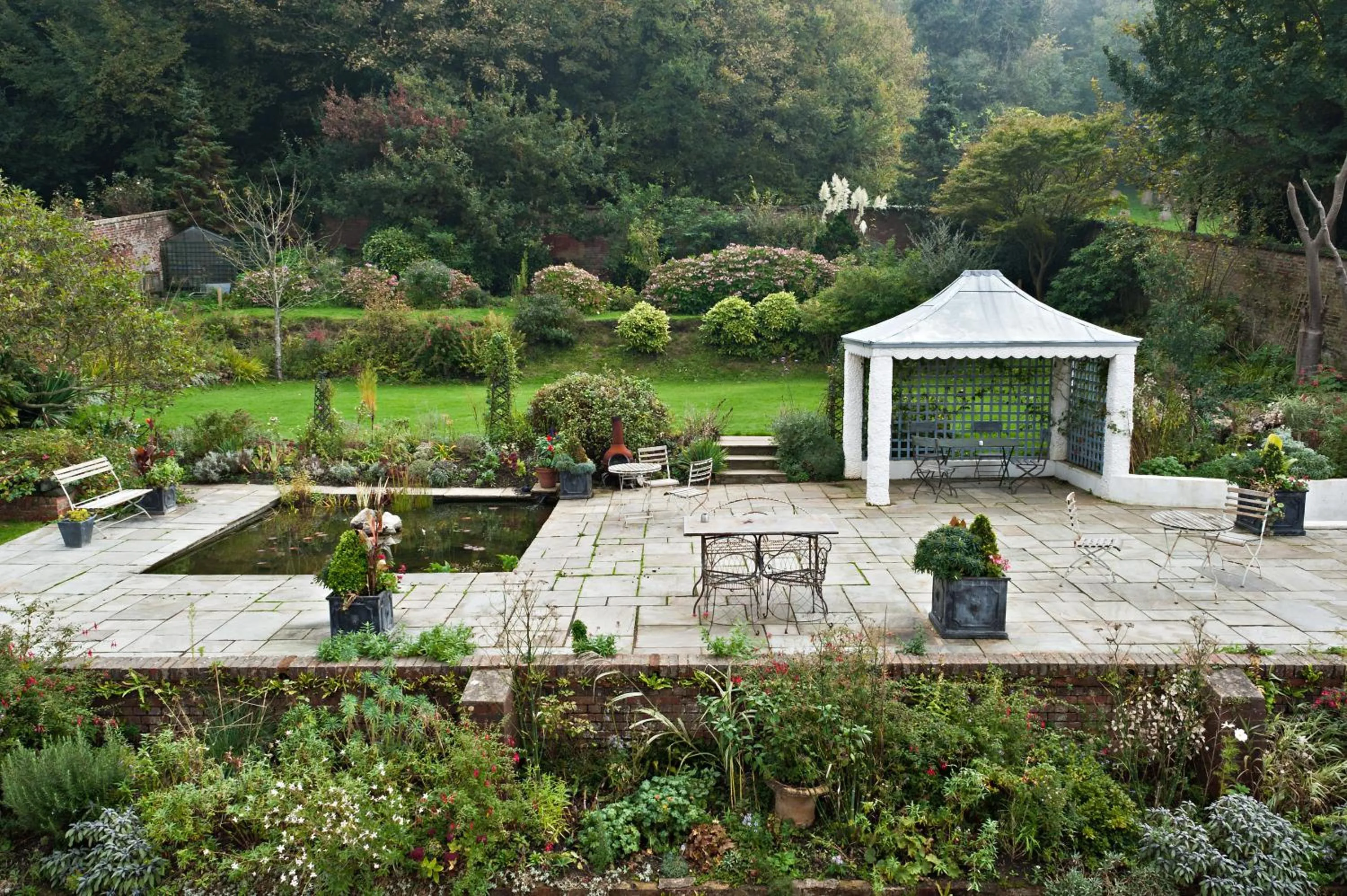 Garden in The Old Rectory