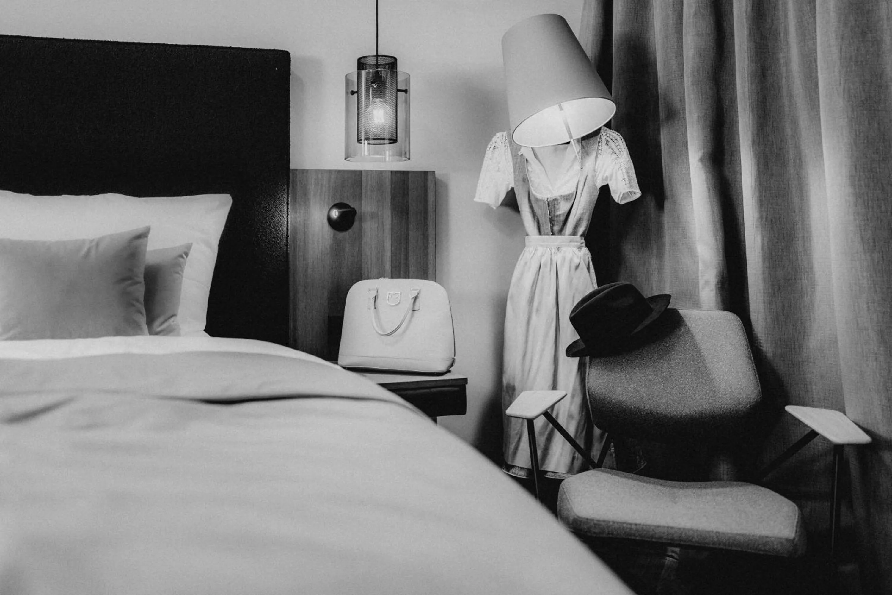 Photo of the whole room, Bed in zumOXN