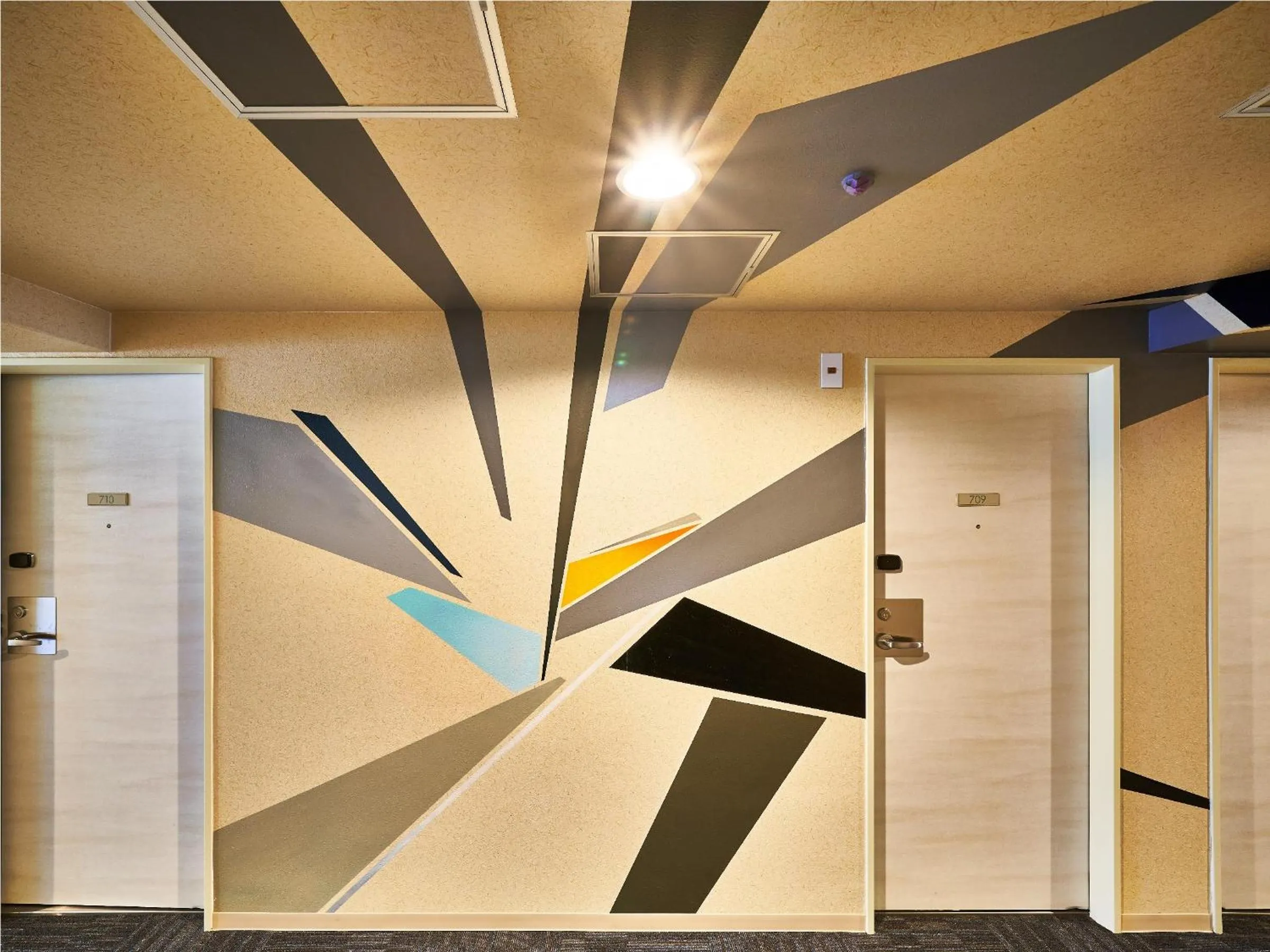 Decorative detail in EN HOTEL Kyoto