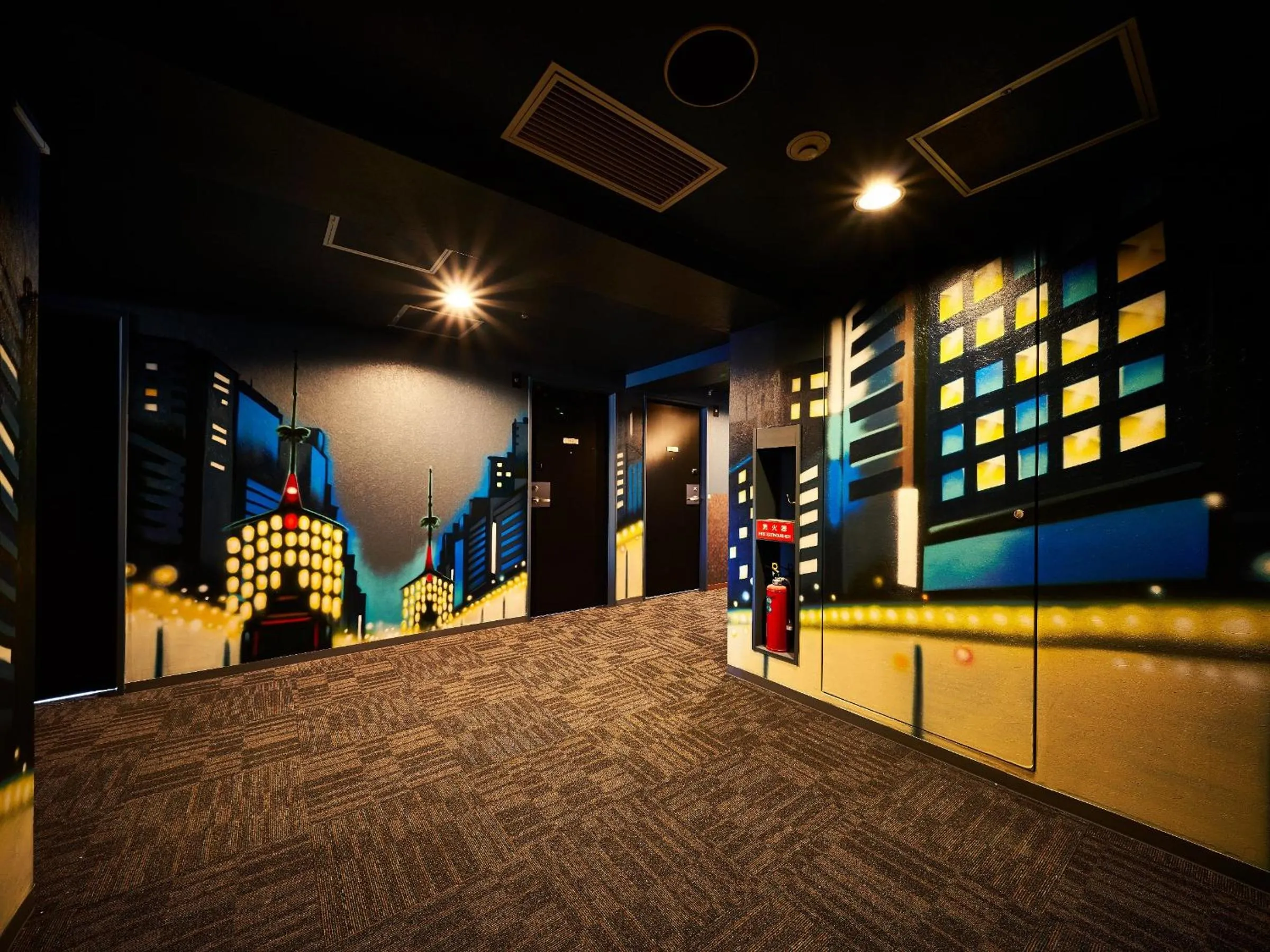 Decorative detail in EN HOTEL Kyoto