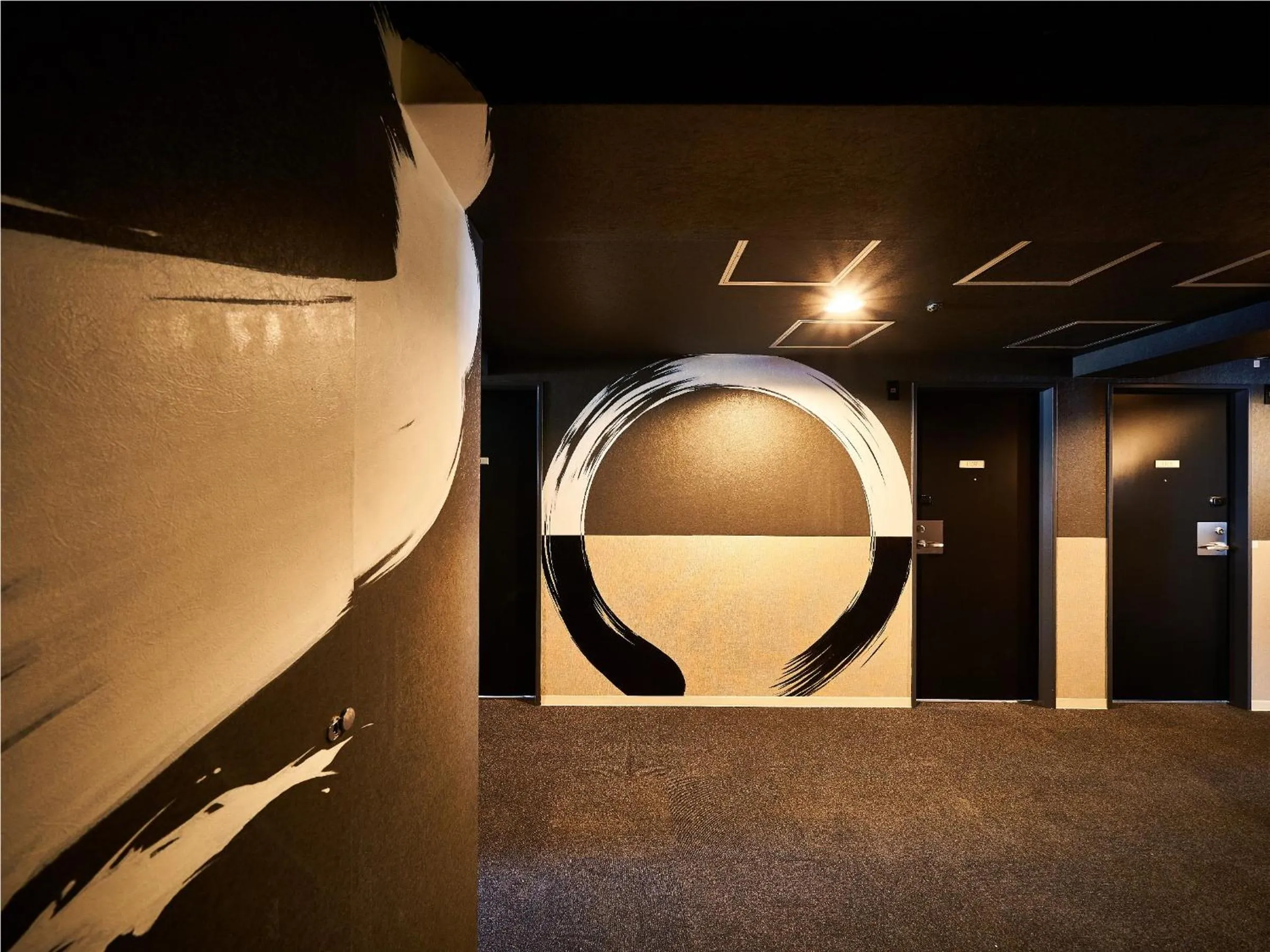 Decorative detail in EN HOTEL Kyoto