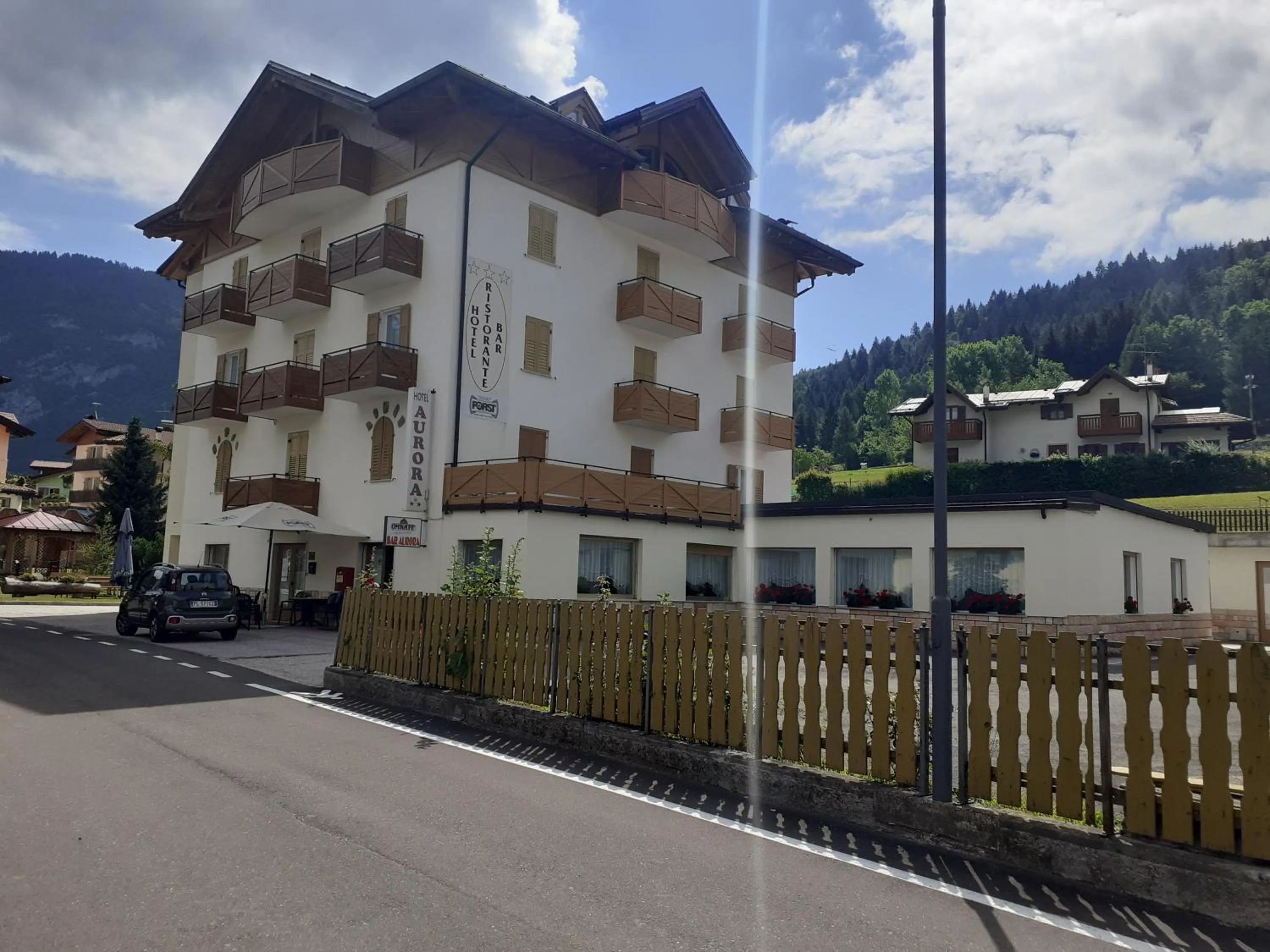 Property building in Hotel Aurora