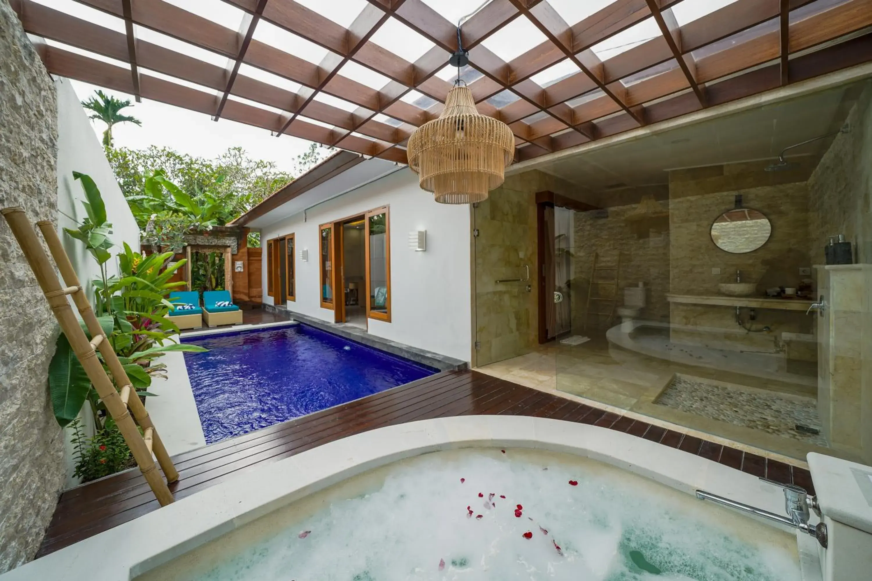 One Bedroom Private Pool Villa with Jacuzzi in Three Brothers Bungalows & Villas One Bedroom Private Pool Villa with Jacuzzi in Three Brothers Bungalows & Villas