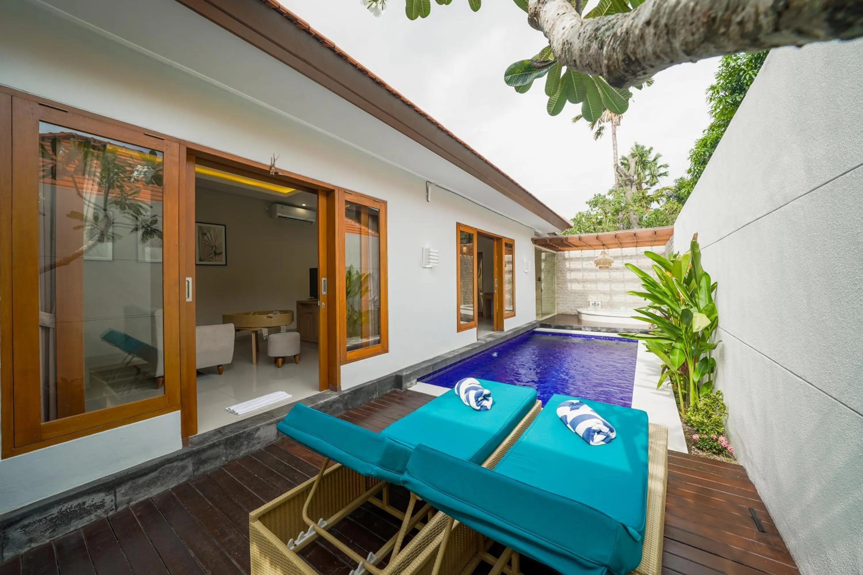 Property building in Three Brothers Bali Legian Bungalows & Villas