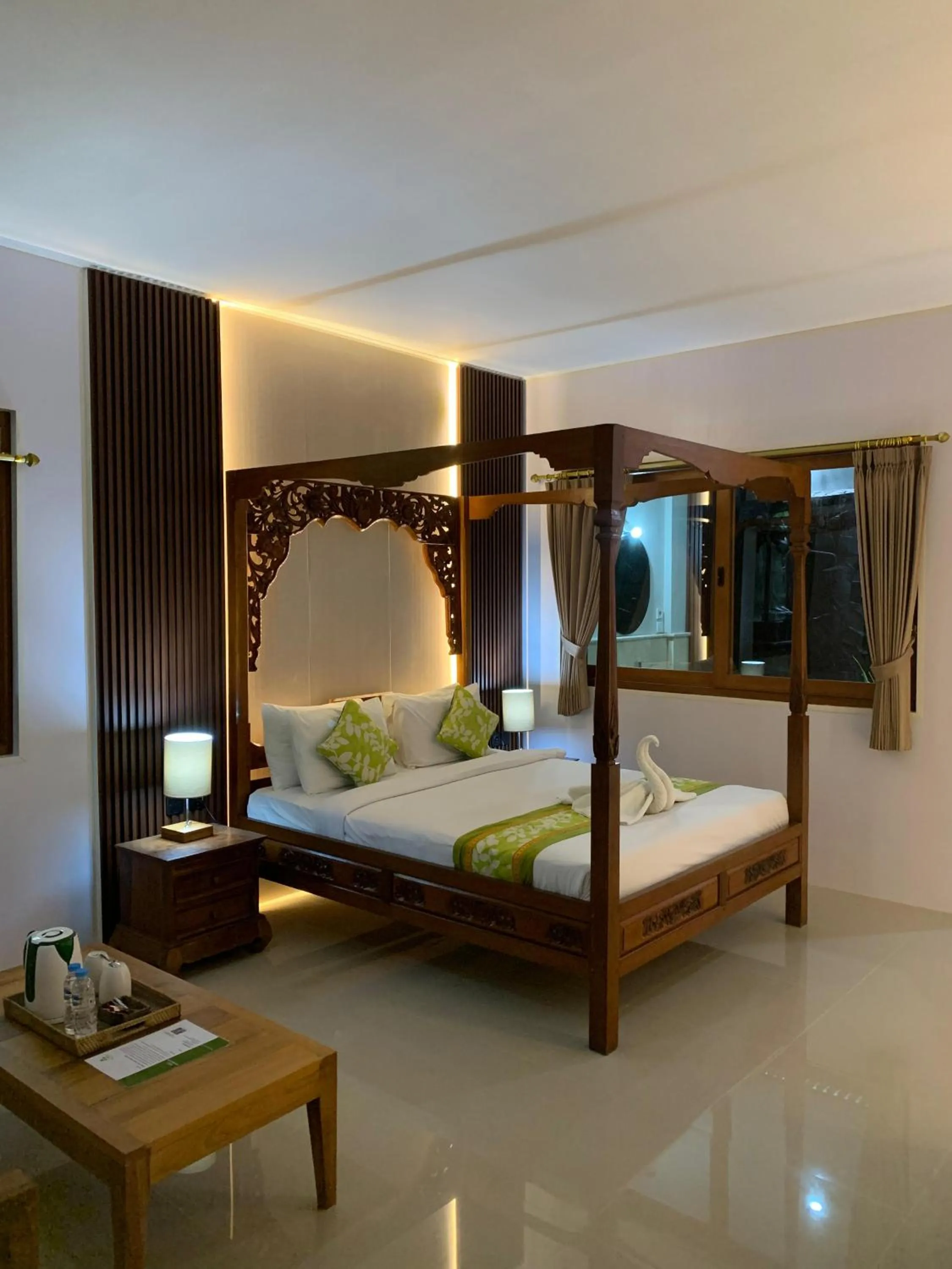 Bedroom, Bed in Three Brothers Bali Legian Bungalows & Villas