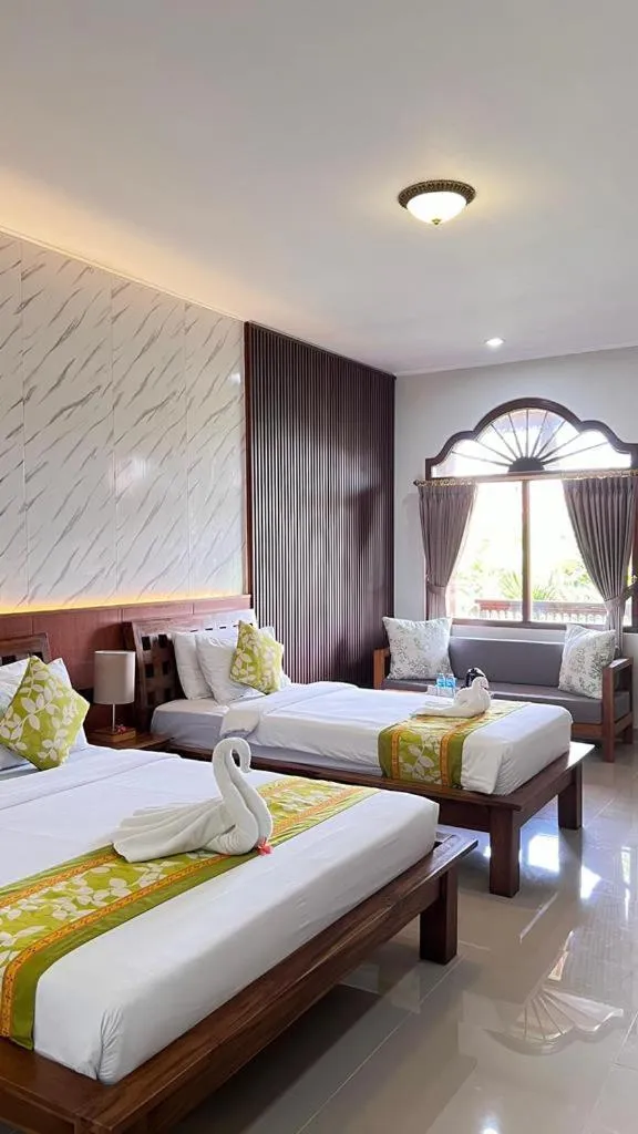 Bedroom, Bed in Three Brothers Bali Legian Bungalows & Villas