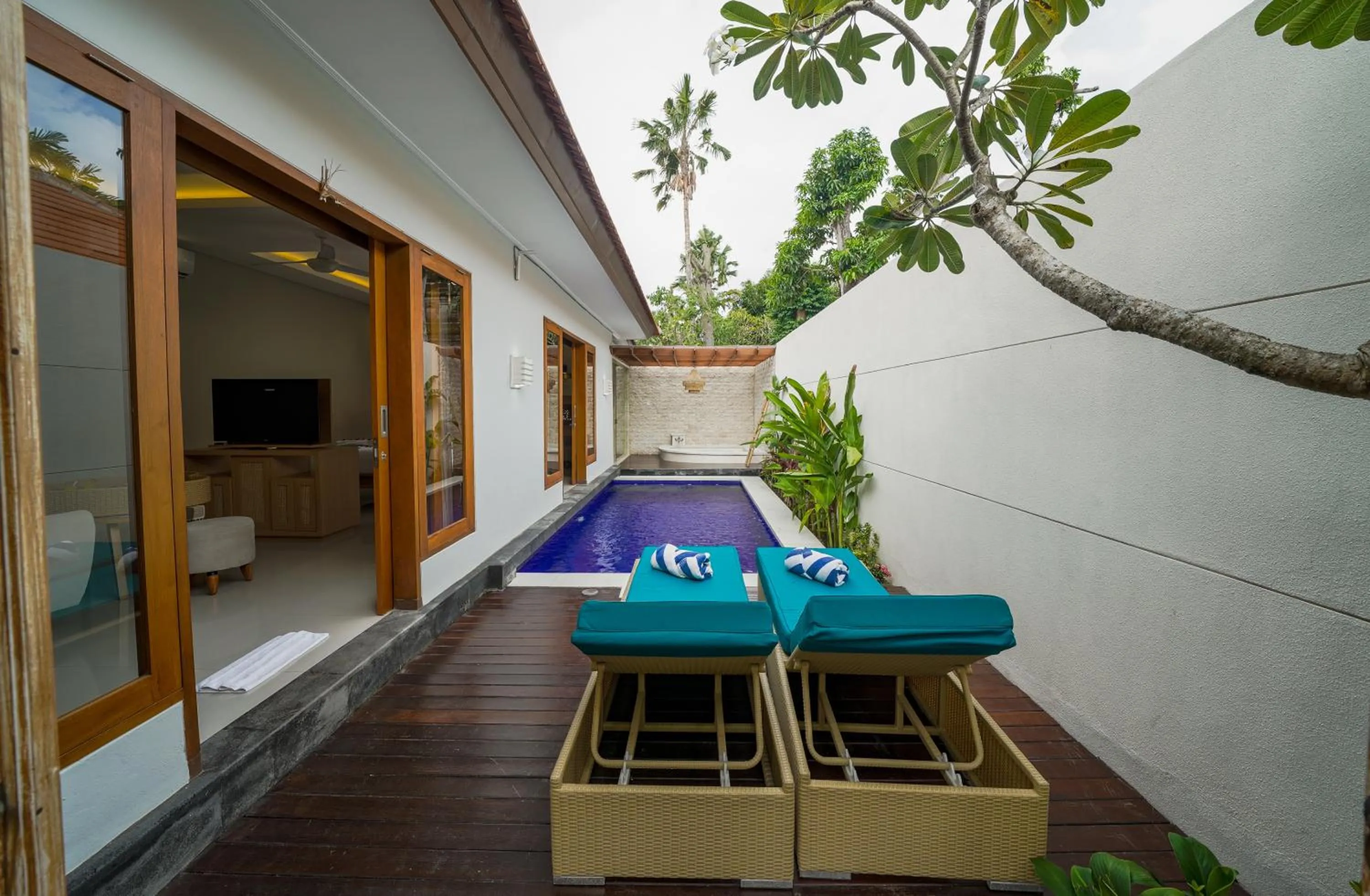 Property building in Three Brothers Bali Legian Bungalows & Villas