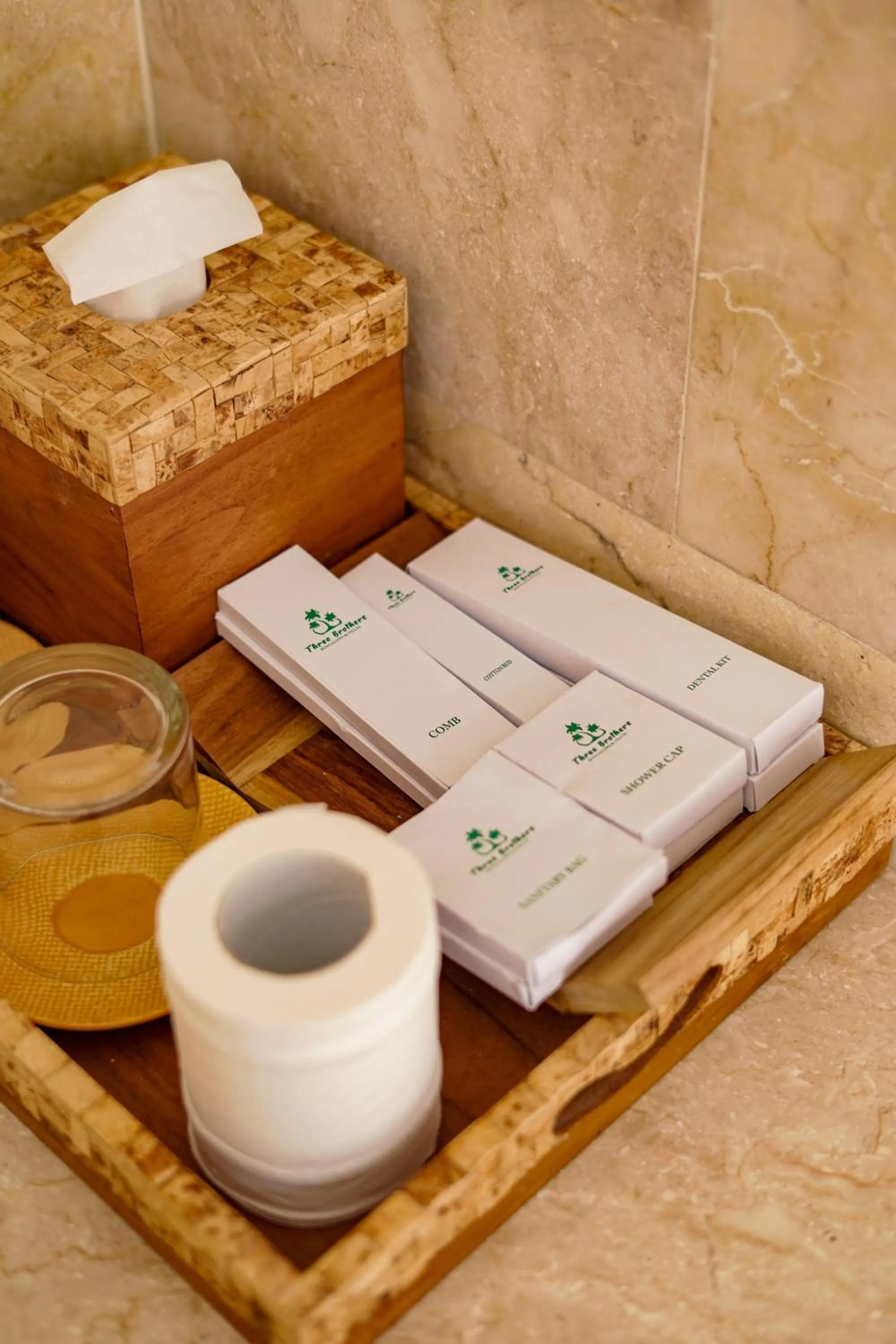 Bathroom in Three Brothers Bali Legian Bungalows & Villas