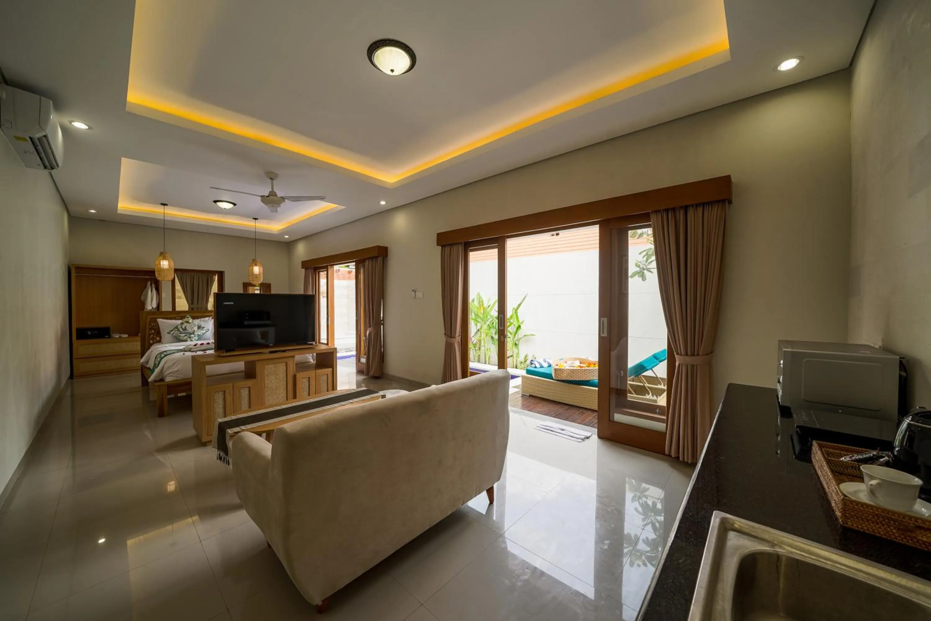 Property building in Three Brothers Bali Legian Bungalows & Villas
