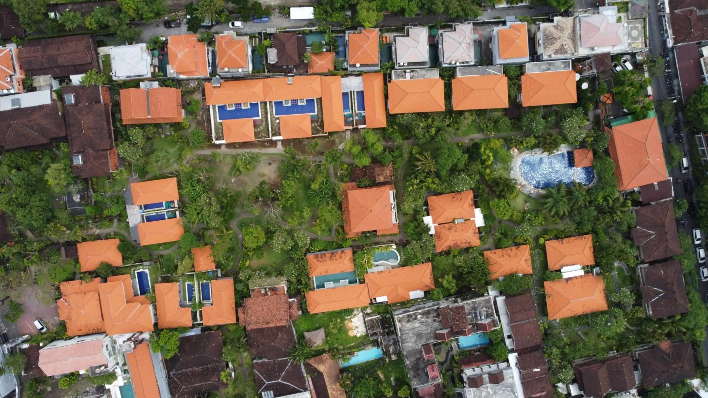 Property building in Three Brothers Bali Legian Bungalows & Villas