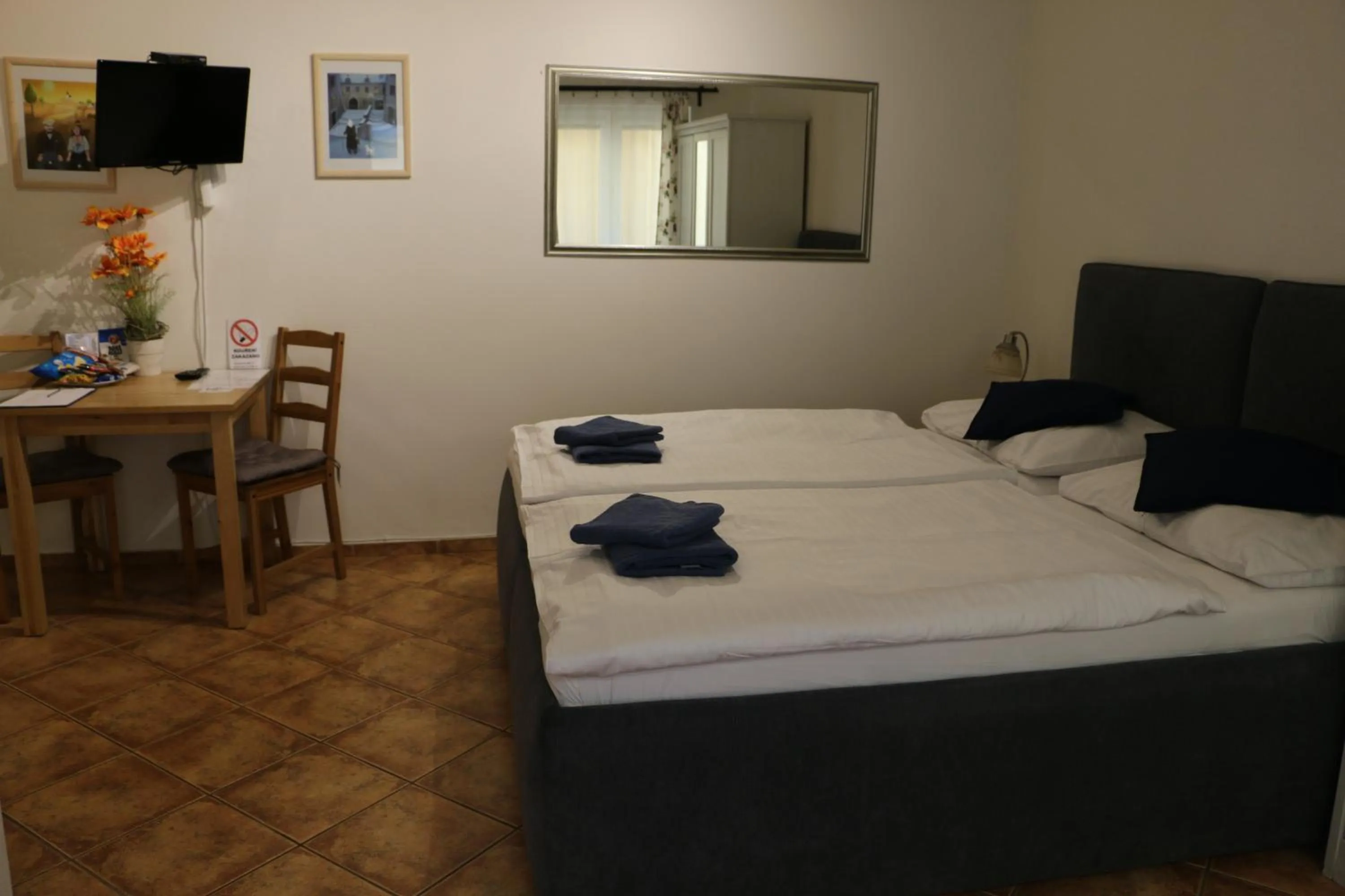 Bed in Penzion 4 Dvory